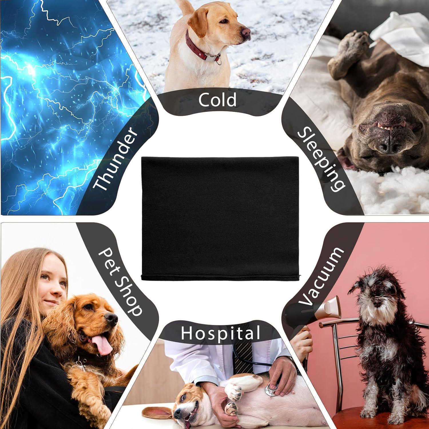 Amaxiu Dog Snood for Dog Neck and Ears Warmer Dog Ear Muffs Dog