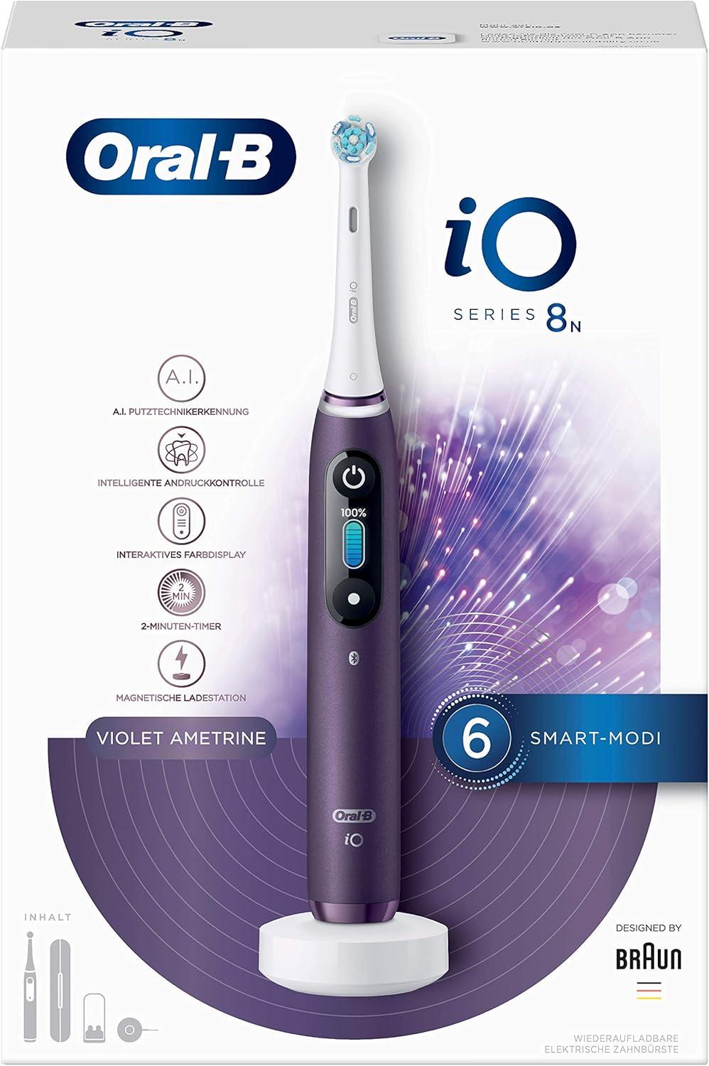 Oral-B io Series 8 Electric Toothbrush - 6 Cleaning Modes Magnetic