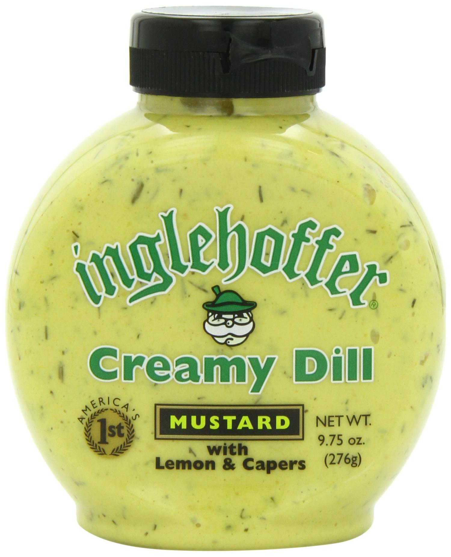 Inglehoffer Creamy Dill Mustard 9.75 oz Squeeze Bottle 1 Pack