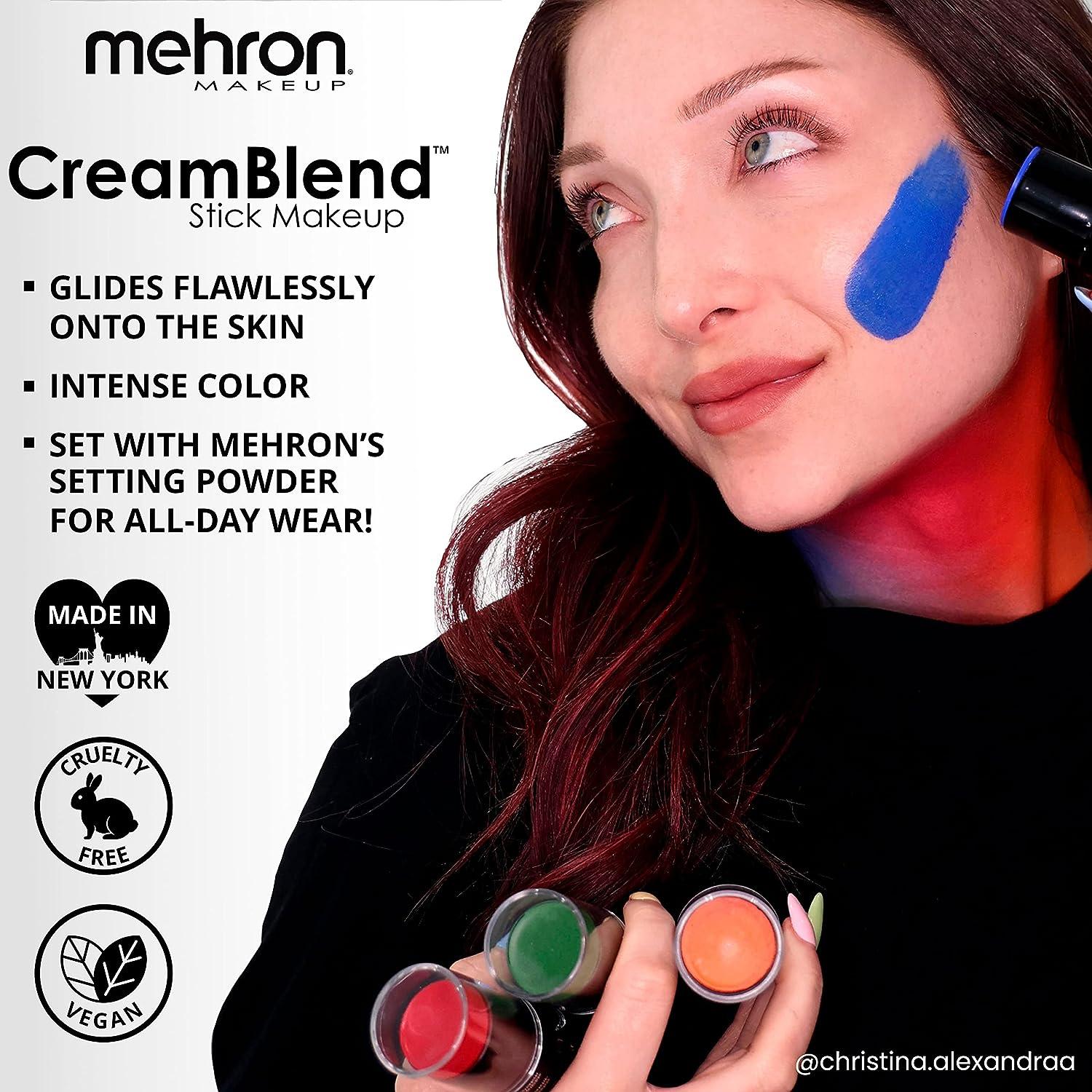 Mehron Makeup CreamBlend Stick, Face Paint Body Paint & Foundation Cream  Makeup