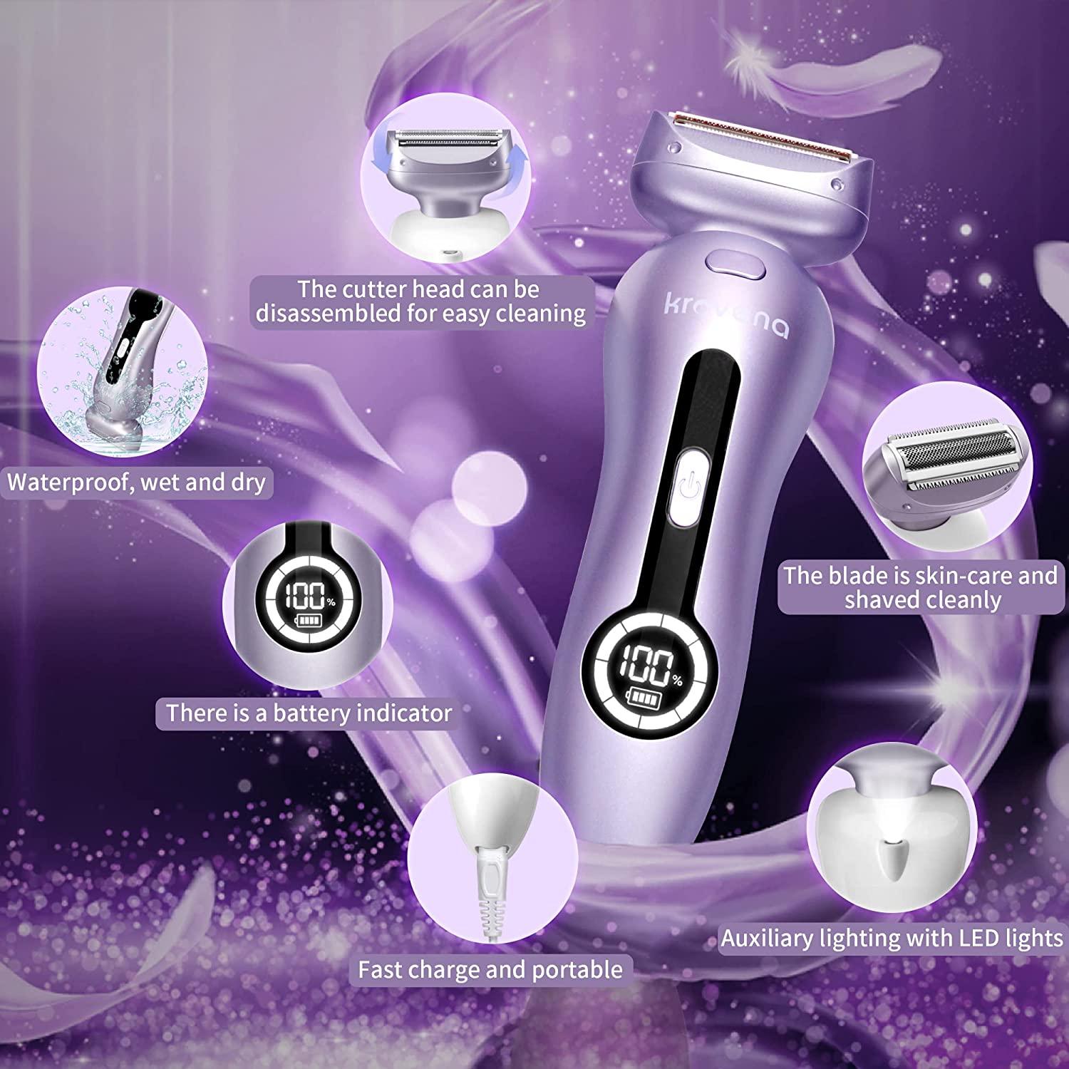 Electric Shaver for Women Best Electric Razor for Womens Bikini Legs