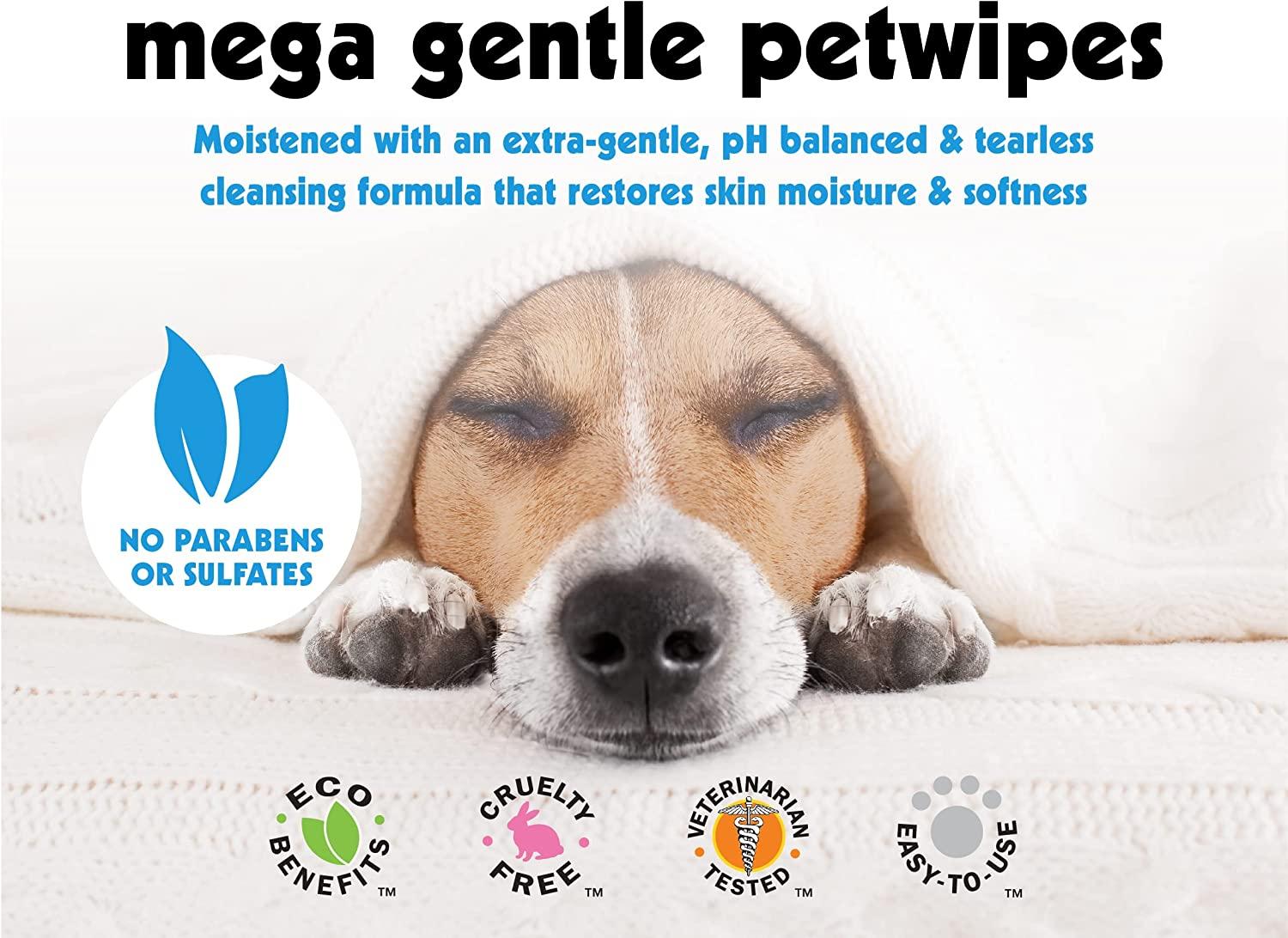Petkin store paw wipes