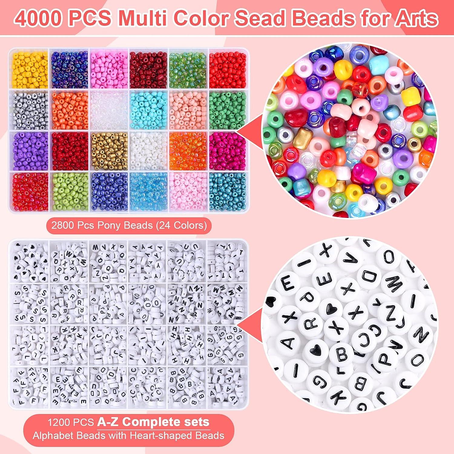 Rowan 1200-Piece Letter Beads Kit, 4 Color Options