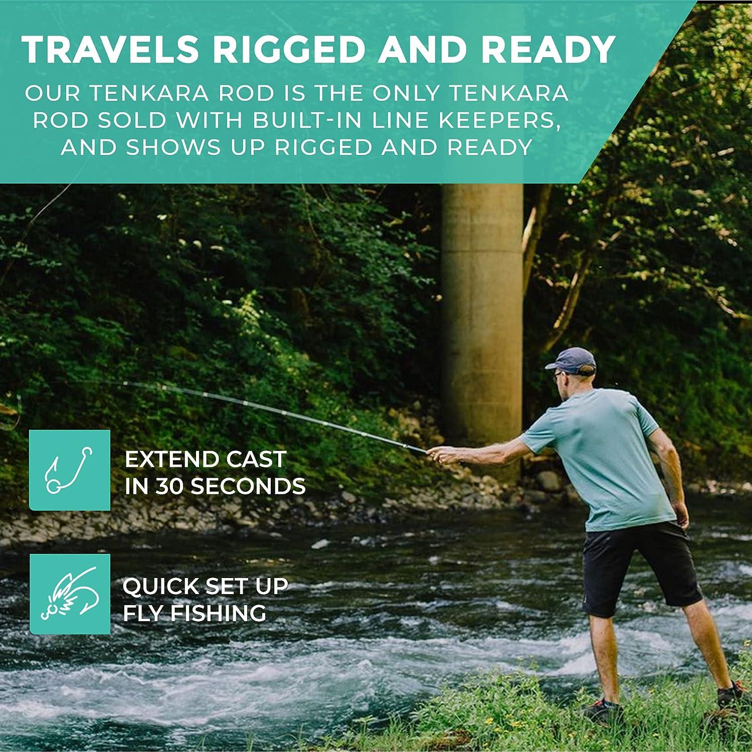 Rigged and Ready Travel Fishing Rods - The New Telescopic Travel