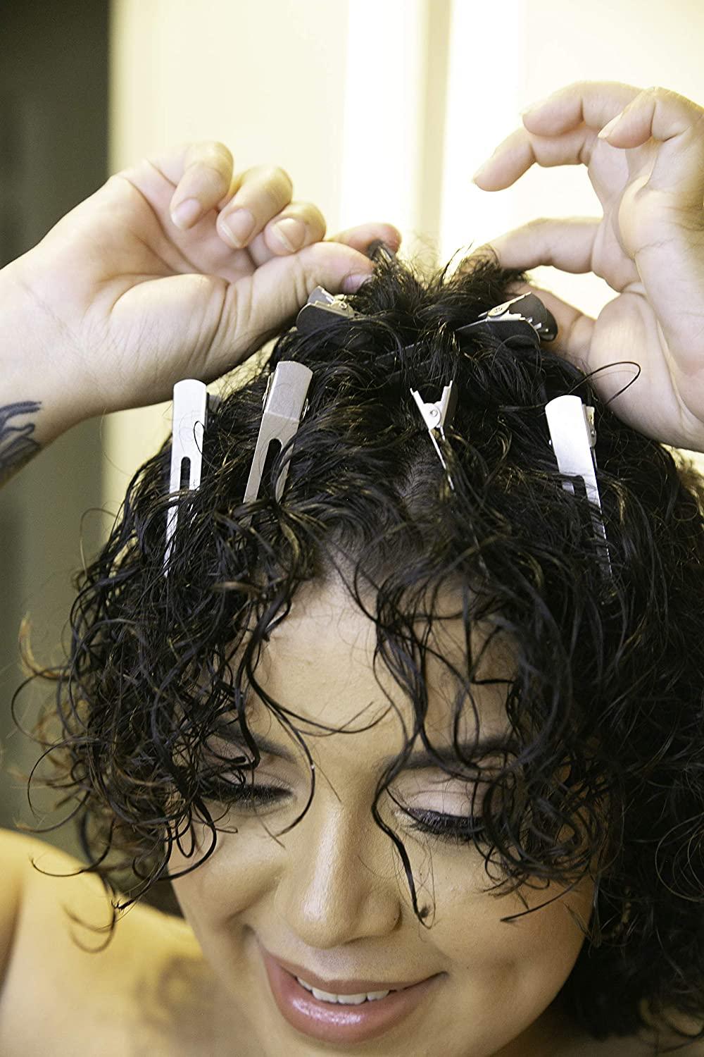 NEW! Curly Girl LARGE Root Curl Clips, Rust Resistant Alligator Clips