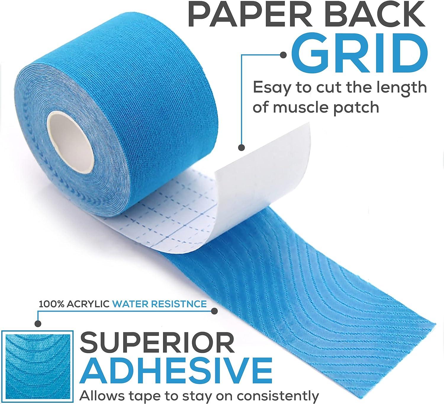 Shukash Kinesiology Tape 6 Meter Roll Elastic Therapeutic Muscle