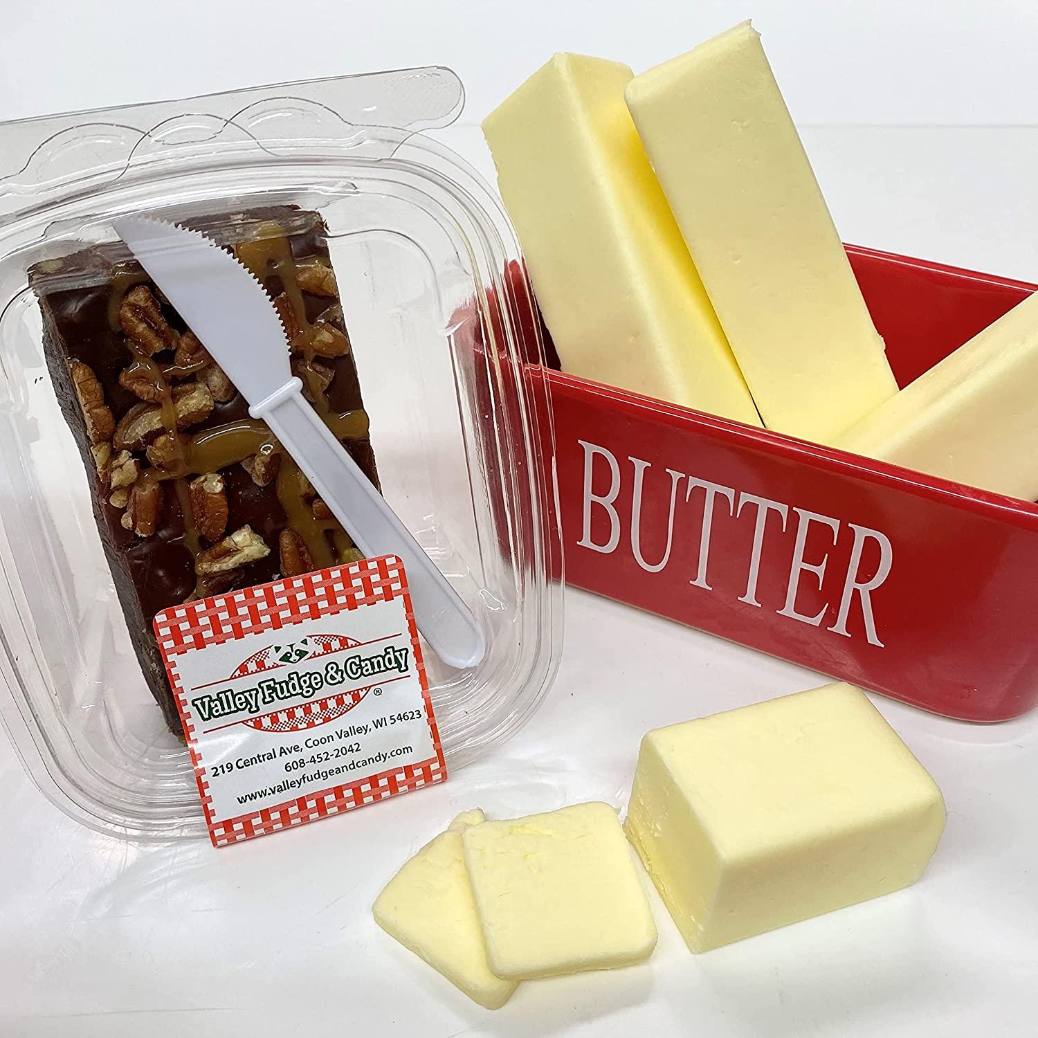 Valley Fudge Chocolate Pecan Turtle Artisan Gourmet Candy 8 oz Pack