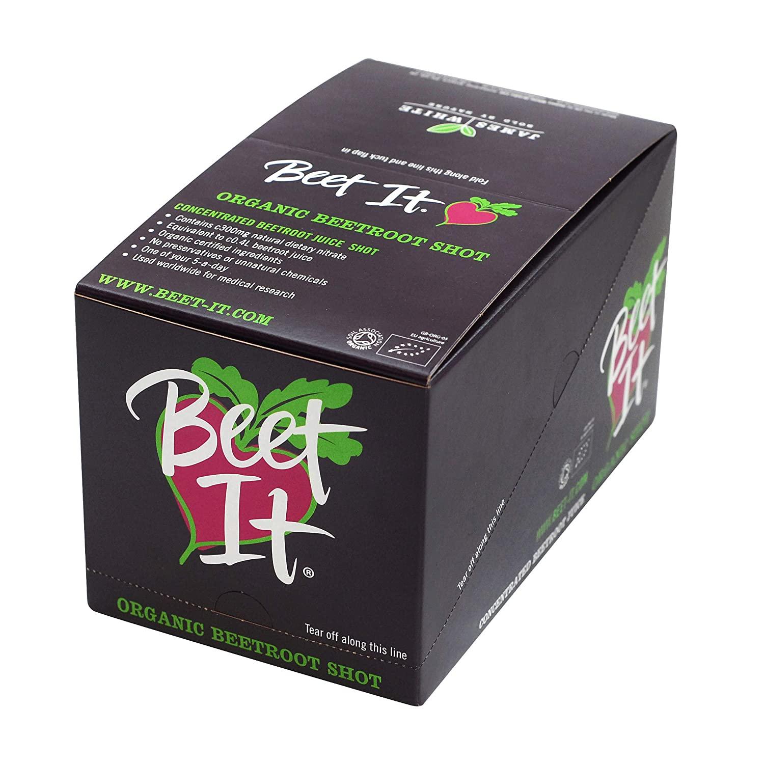 BEET IT Circulation Organic Beet Juice Shots Concentrated Non GMO Beet Shots (15x2.4 fl. oz