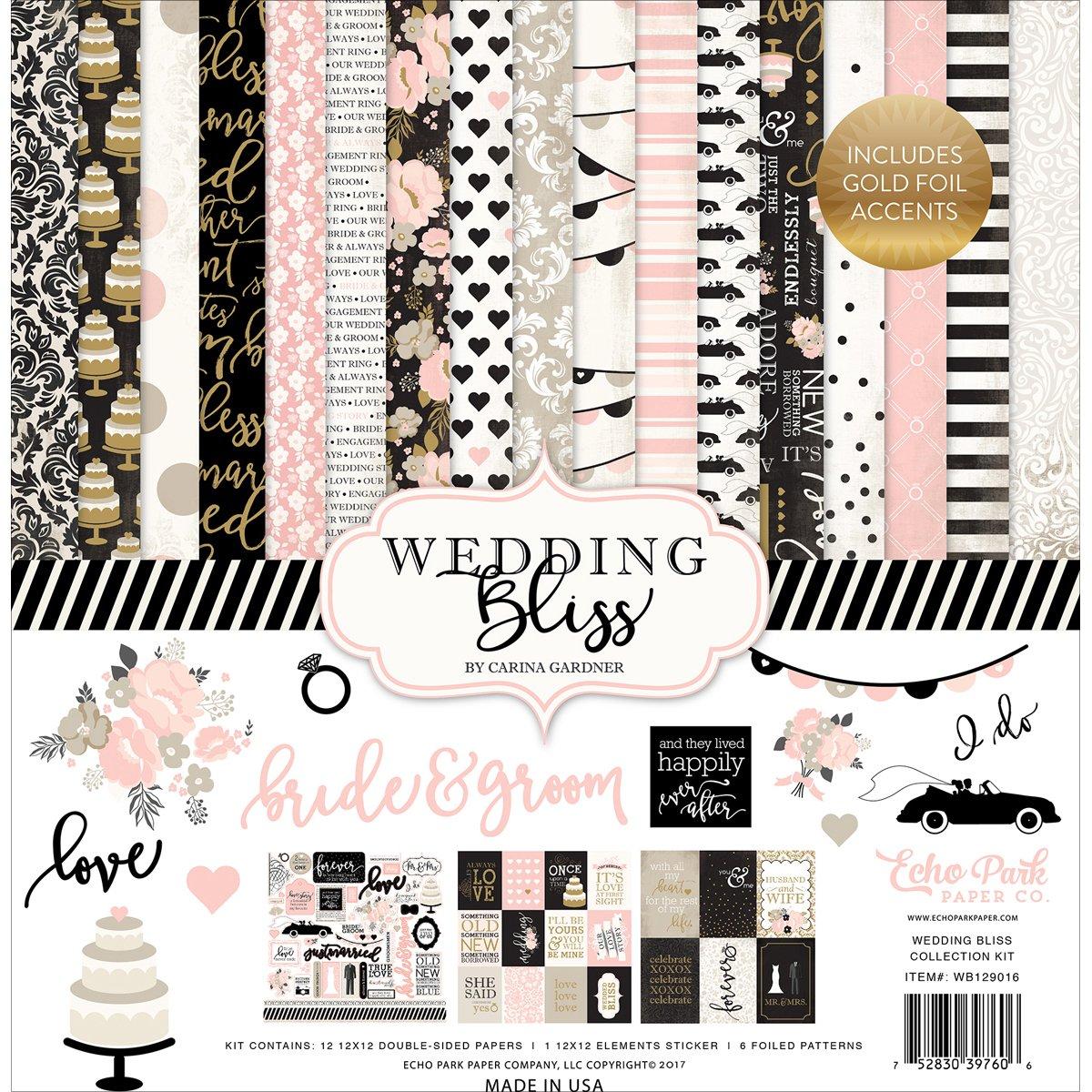 Echo Park Collection Kit 12x12 Our Wedding