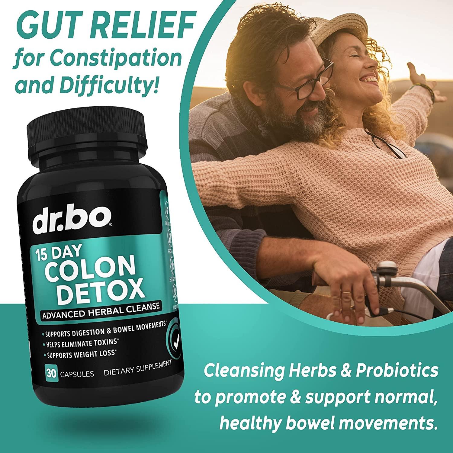 15Day Colon Cleanser Detox & Probiotic for Weight Loss Natural