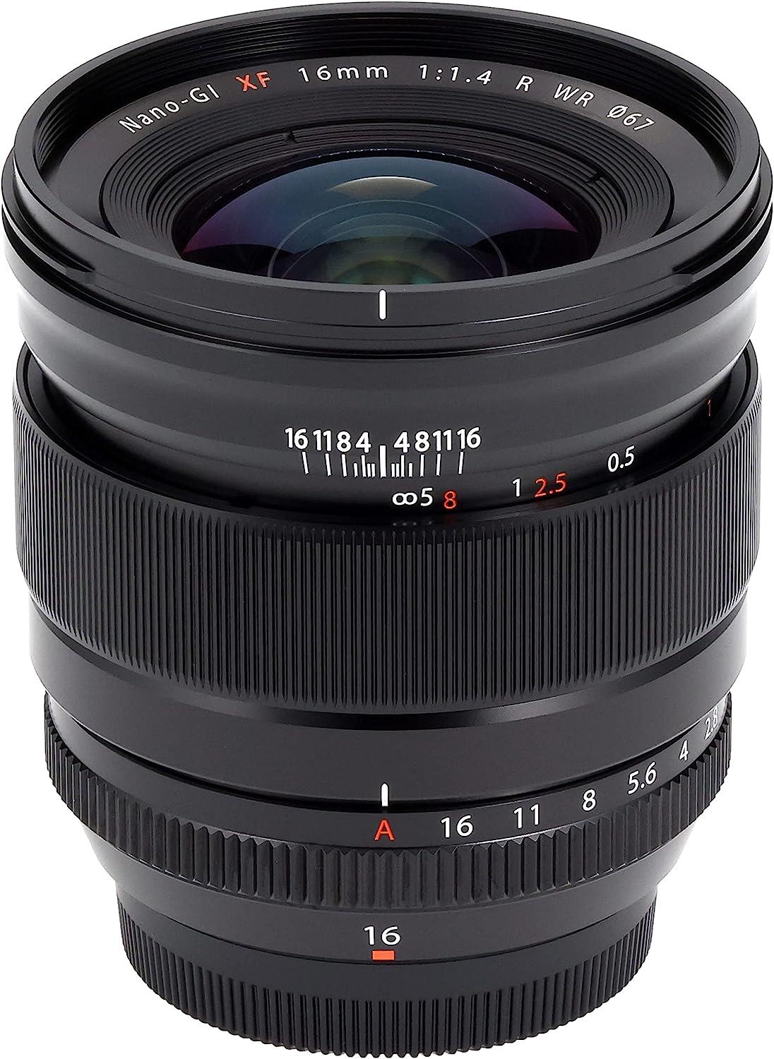 Fujifilm XF16mmF1.4 R WR Lens - Premium Quality Wide Angle Lens