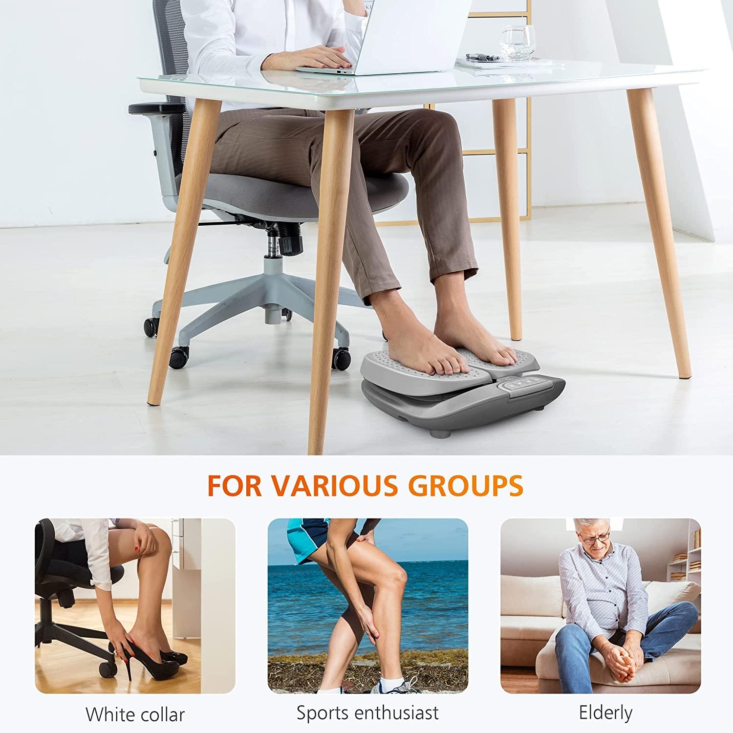 SNAILAX Vibration Foot Massager with Heat - Remote Control, Adjustable  Speed, Plantar Fasciitis Relief - Grey | Buy Now with Express International  Delivery | GoSupps.com