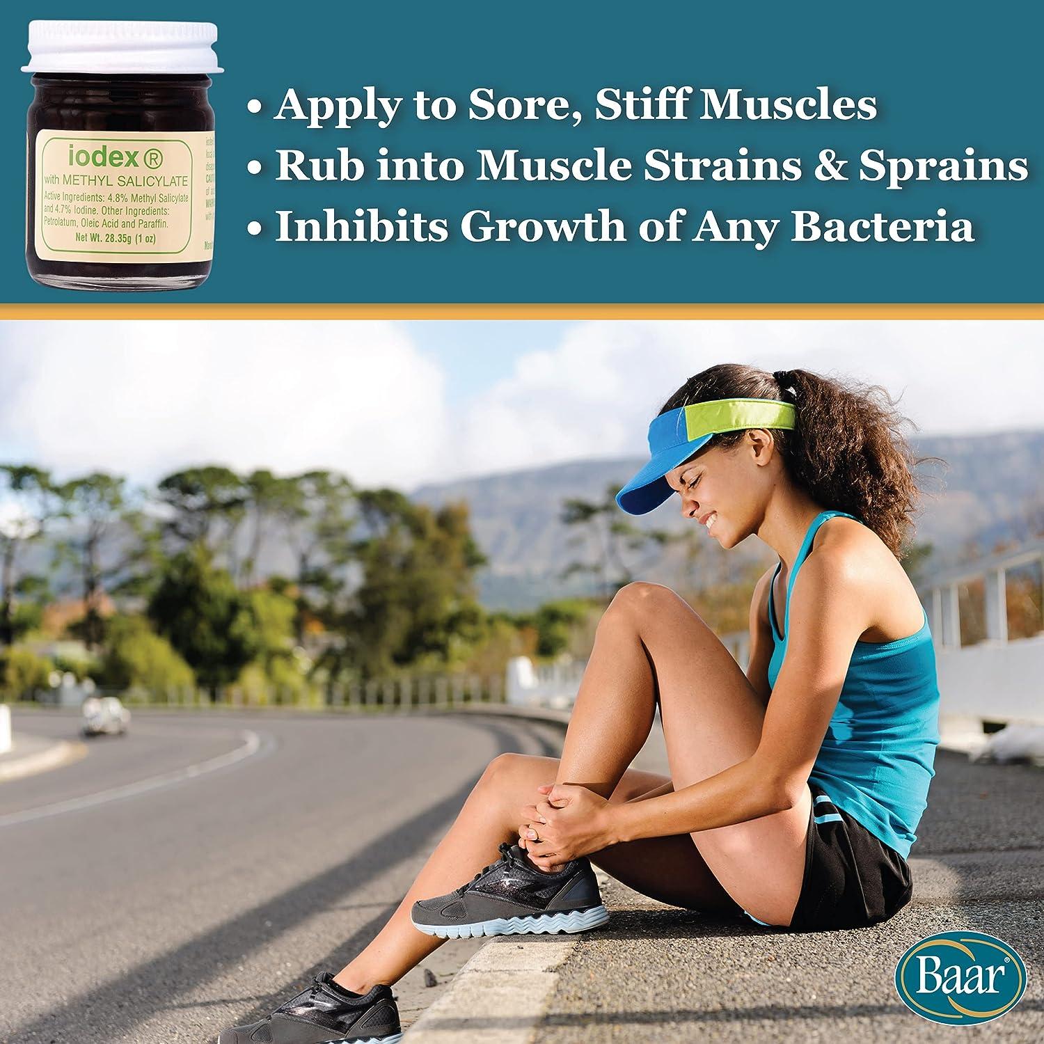 IODEX Baar Products Methyl Salicylate Ointment 4.7 Iodine 4.8