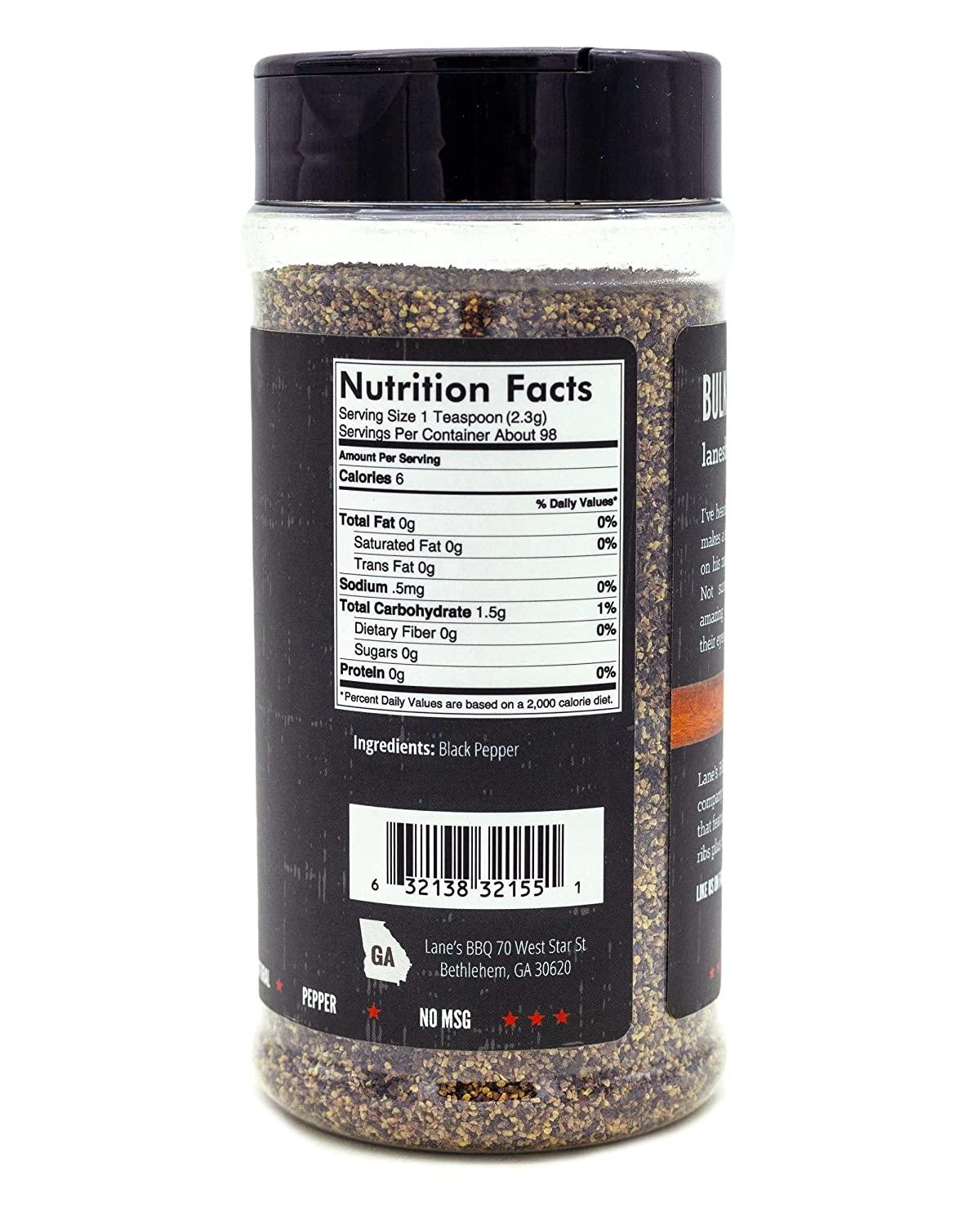 Lane's 16 Mesh Ground Black Pepper Premium Coarse Ground Black Pepper