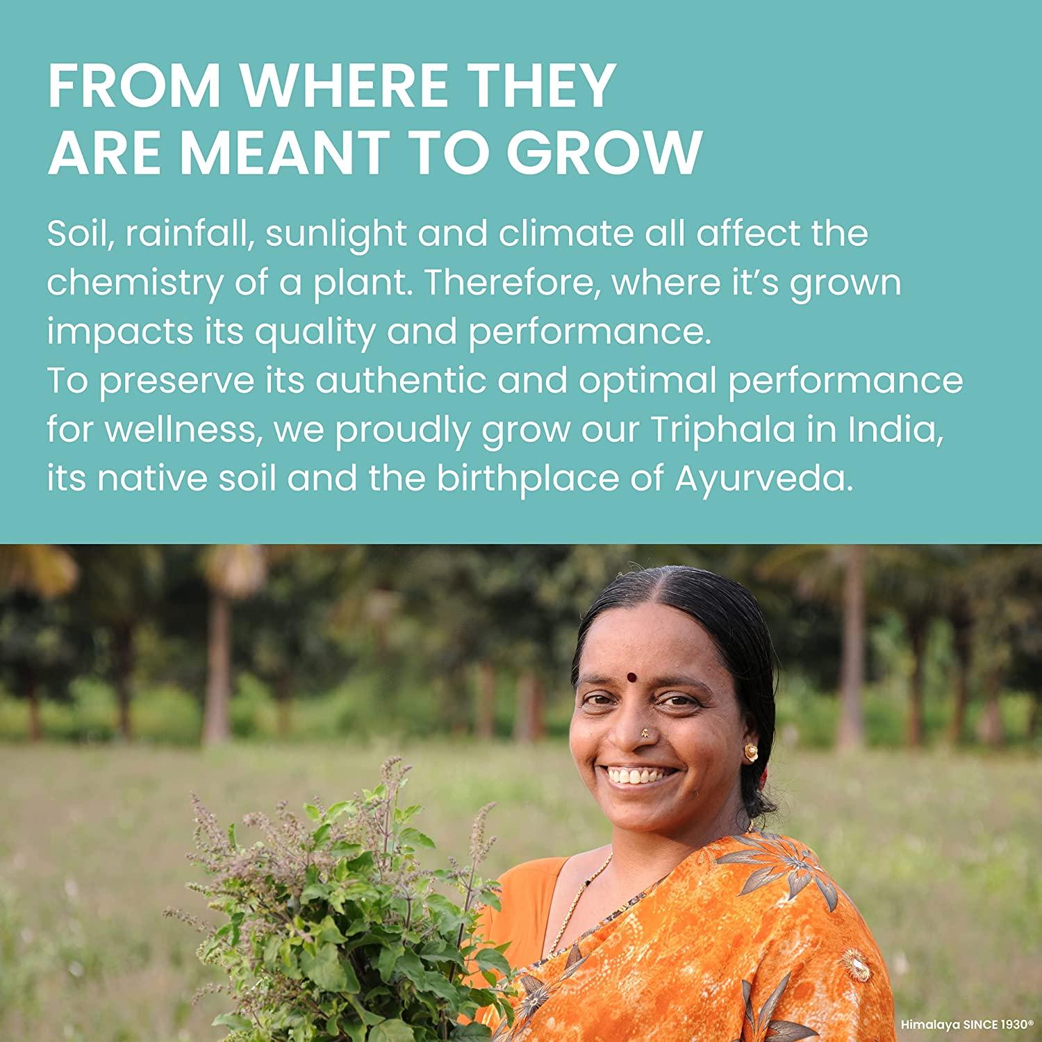 Himalaya Organic Triphala Colon Cleanse 30 Caplets 1 Month Supply