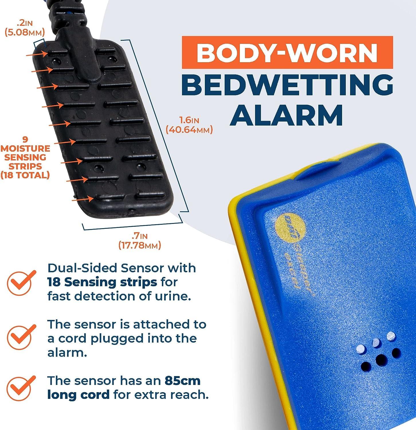 Dri Sleeper Excel Bedwetting Alarm for Children Blue and Yellow