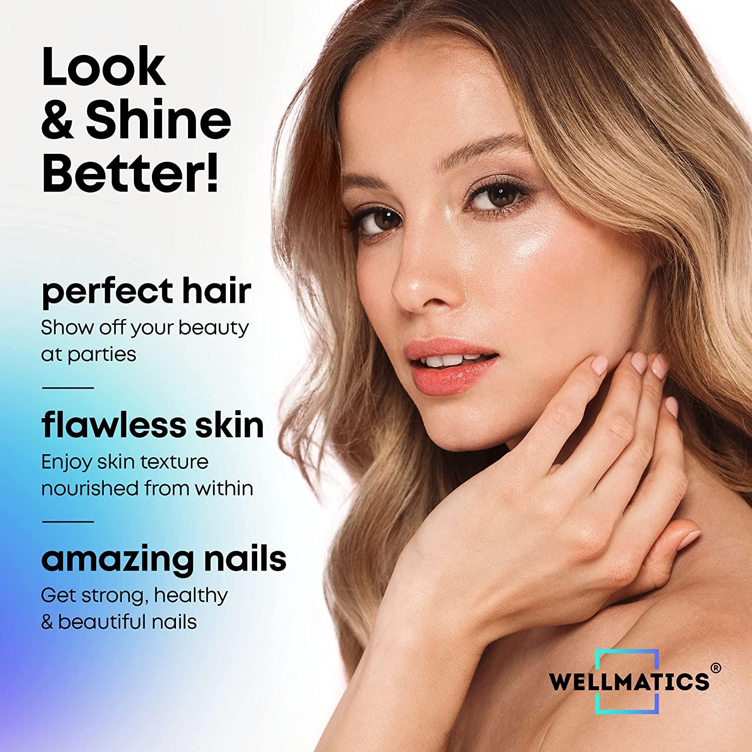 Biotin & Collagen Drops Hair Growth Treatment Liquid Collagen for