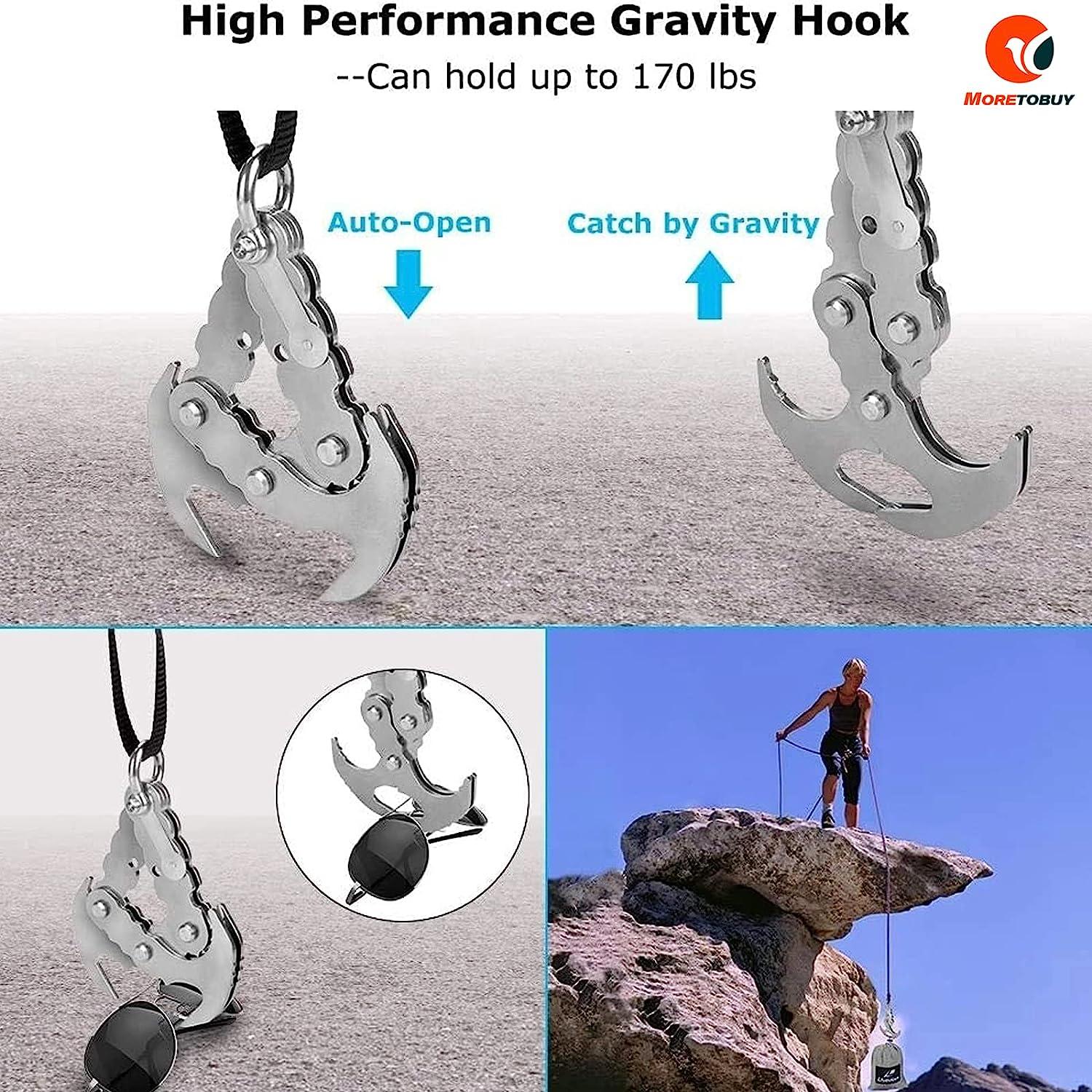YUNWEI Gravity Grappling Hook Stainless Steel Grappling Hook