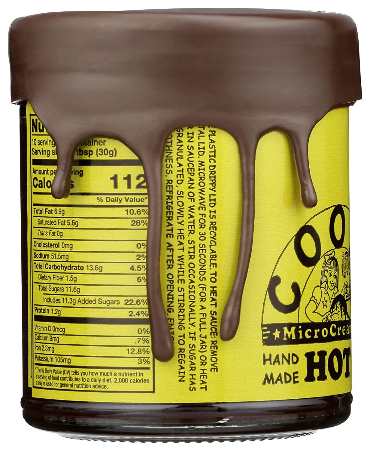 Coops Microcreamery, Sauce Fudge Vegan, 10.6 Ounce