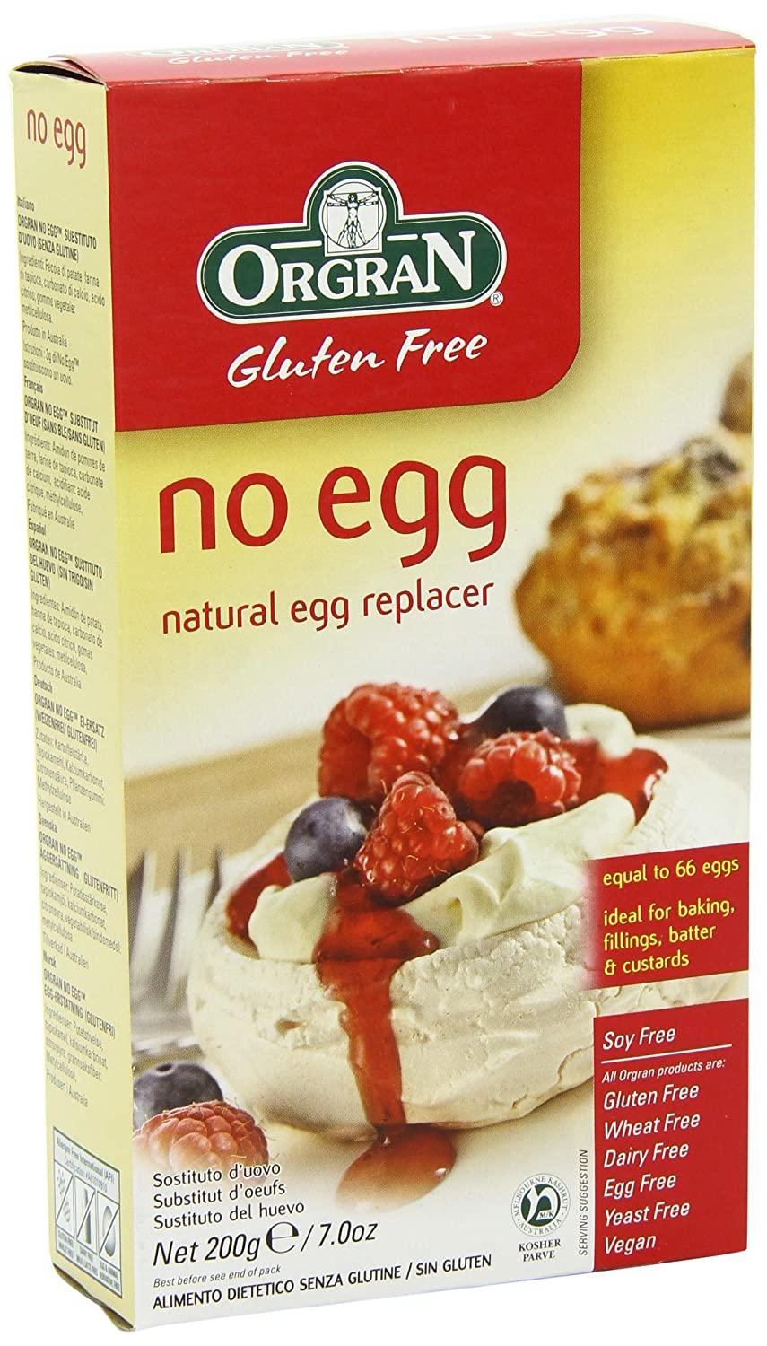 Orgran Egg Replacement 7oz Vegan, GlutenFree Egg Substitute