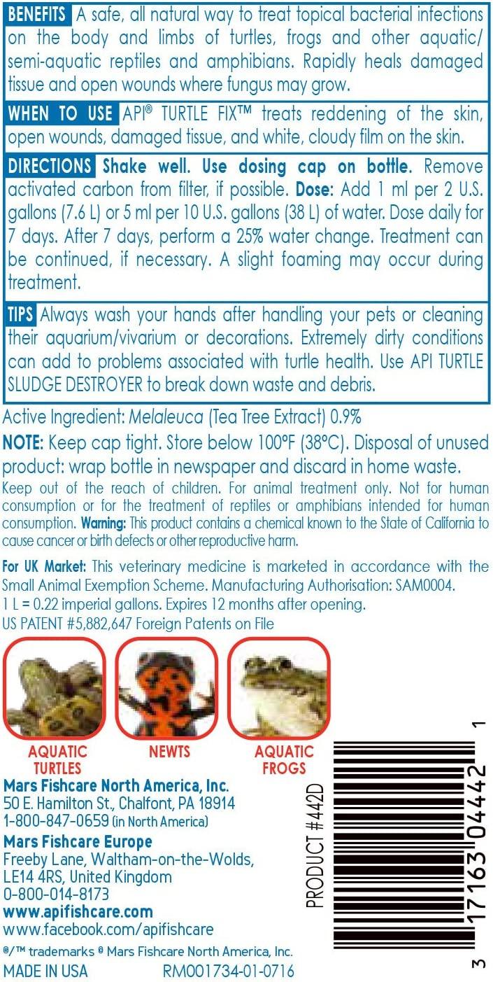 API Turtle Products Sludge Remover to Clean Aquarium Water Conditioner