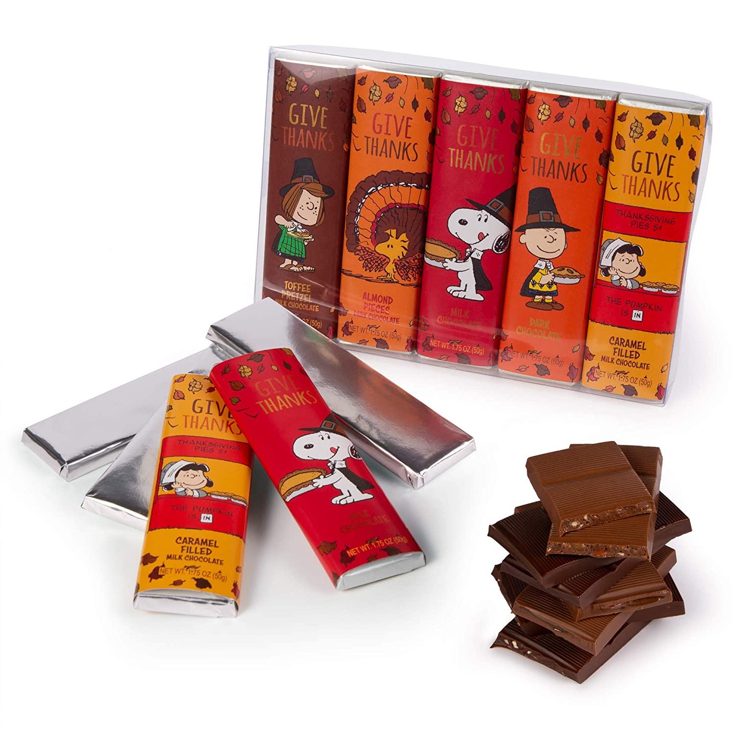 Peanuts Chocolate Thanksgiving Variety Gift Pack, Snoopy Gourmet Bar