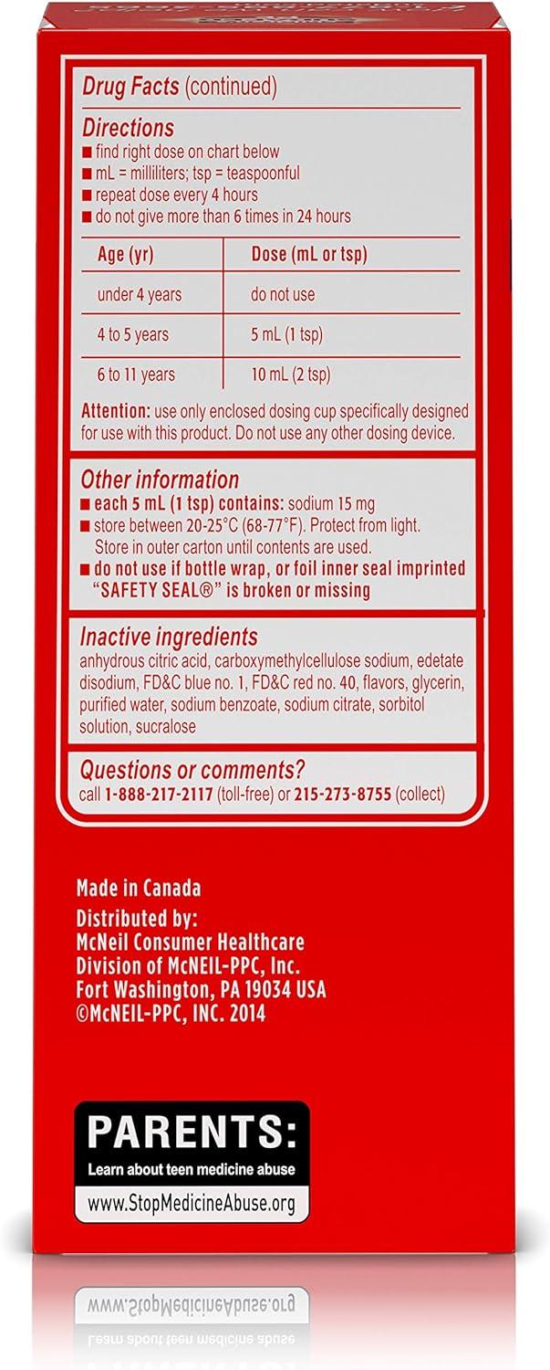 CHILDREN'S SUDAFED PE Nasal Decongestant Cough Suppressant COLD + COUGH