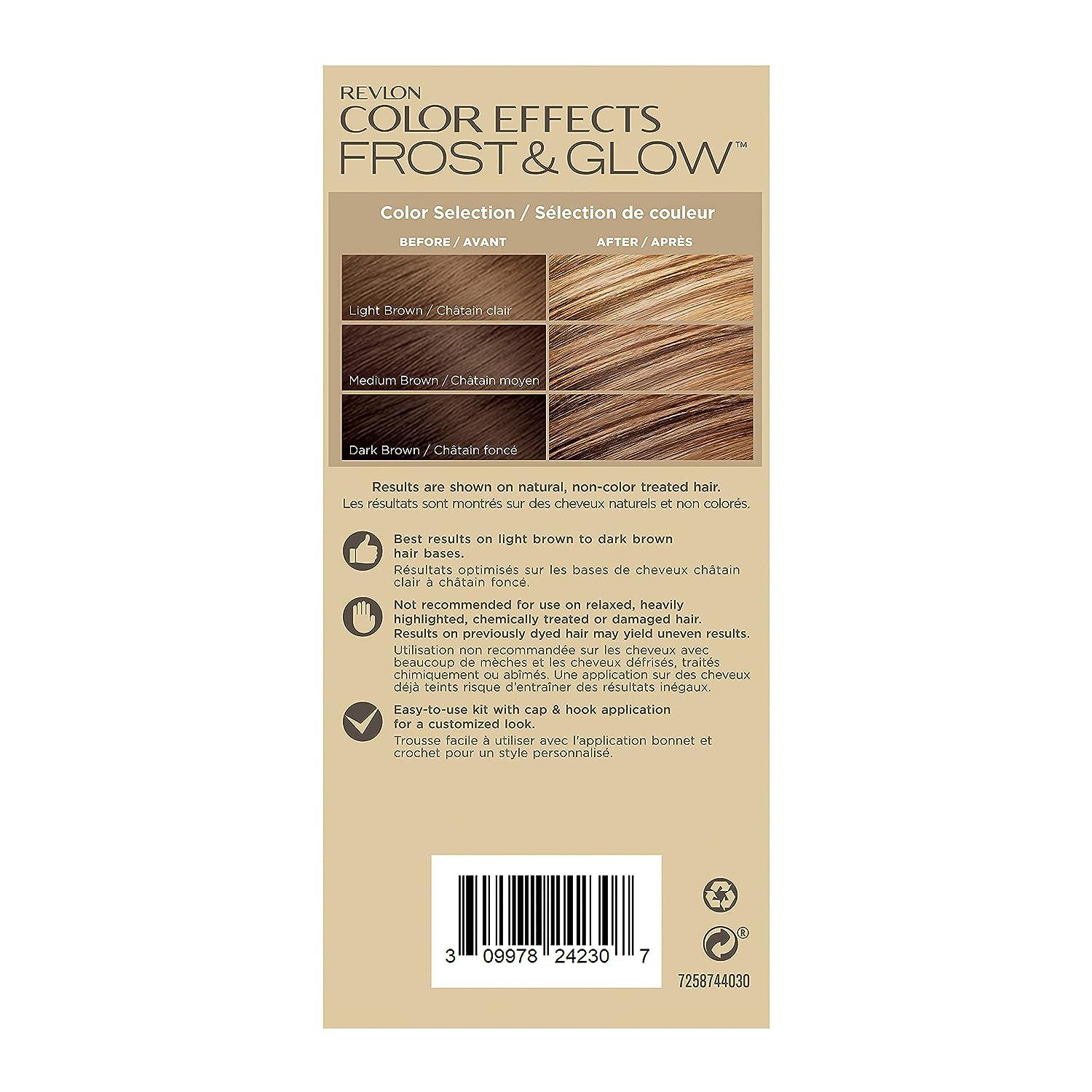 Revlon Permanent Hair Color Dye Highlighting Kit Ammonia & Paraben