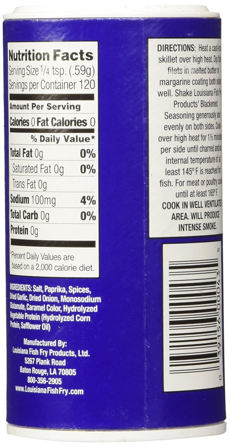 Louisiana Cajun Blackened Seasoning (2.5 oz Shakers) 2 Pack