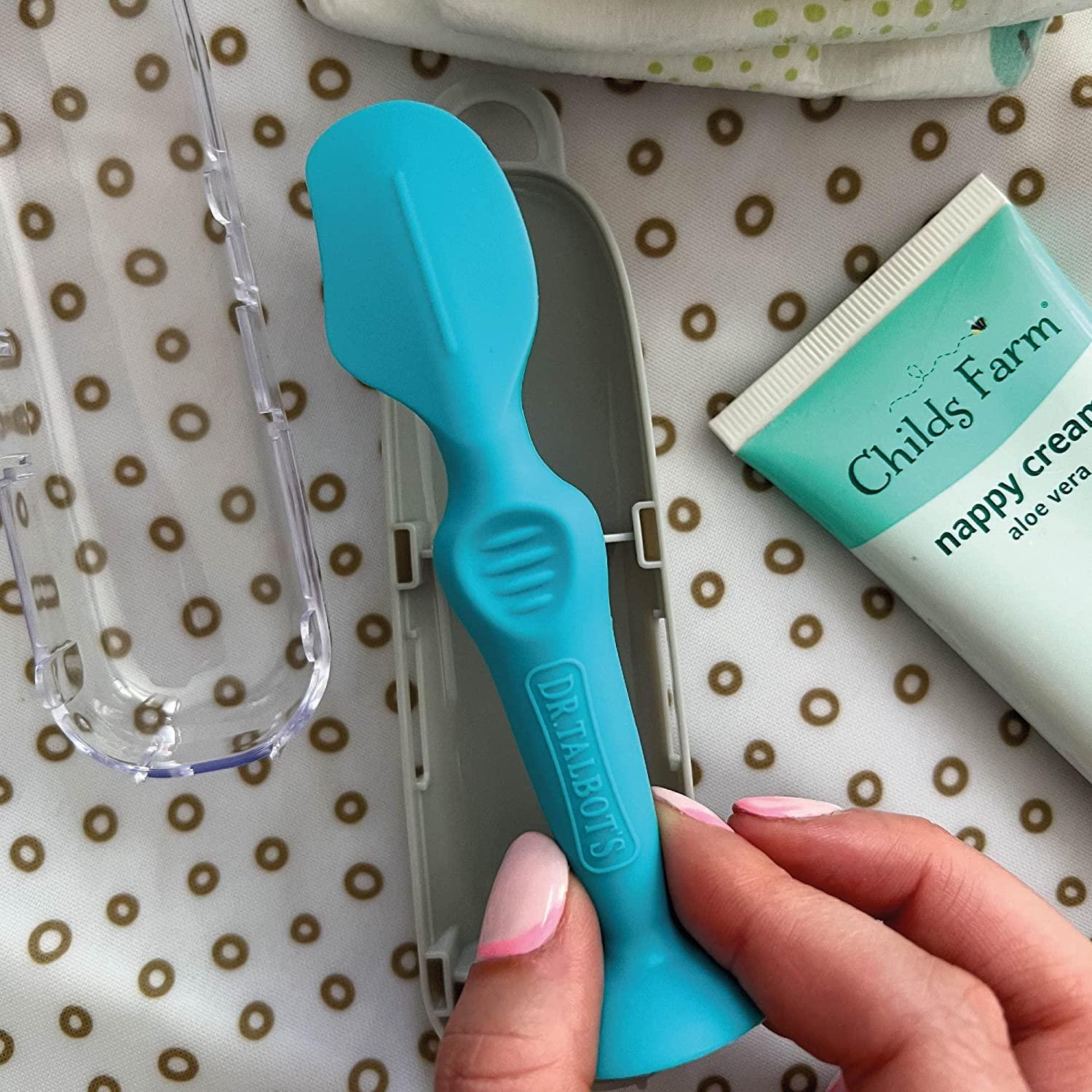 Dr. Talbot's Diaper Cream Soft Silicone Brush with Suction Base