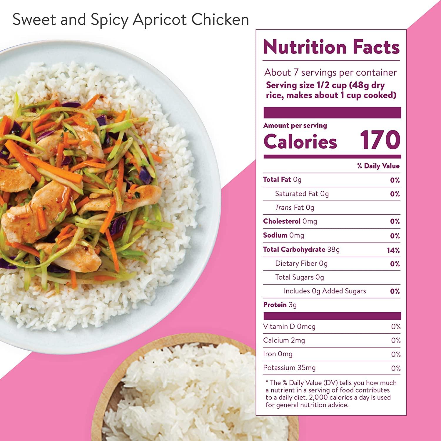 Minute Jasmine Rice, Instant Jasmine Rice for Quick Dinner ...