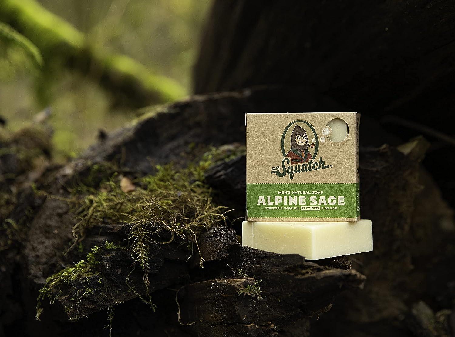 Dr. Squatch Alpine Sage Soap 5 oz