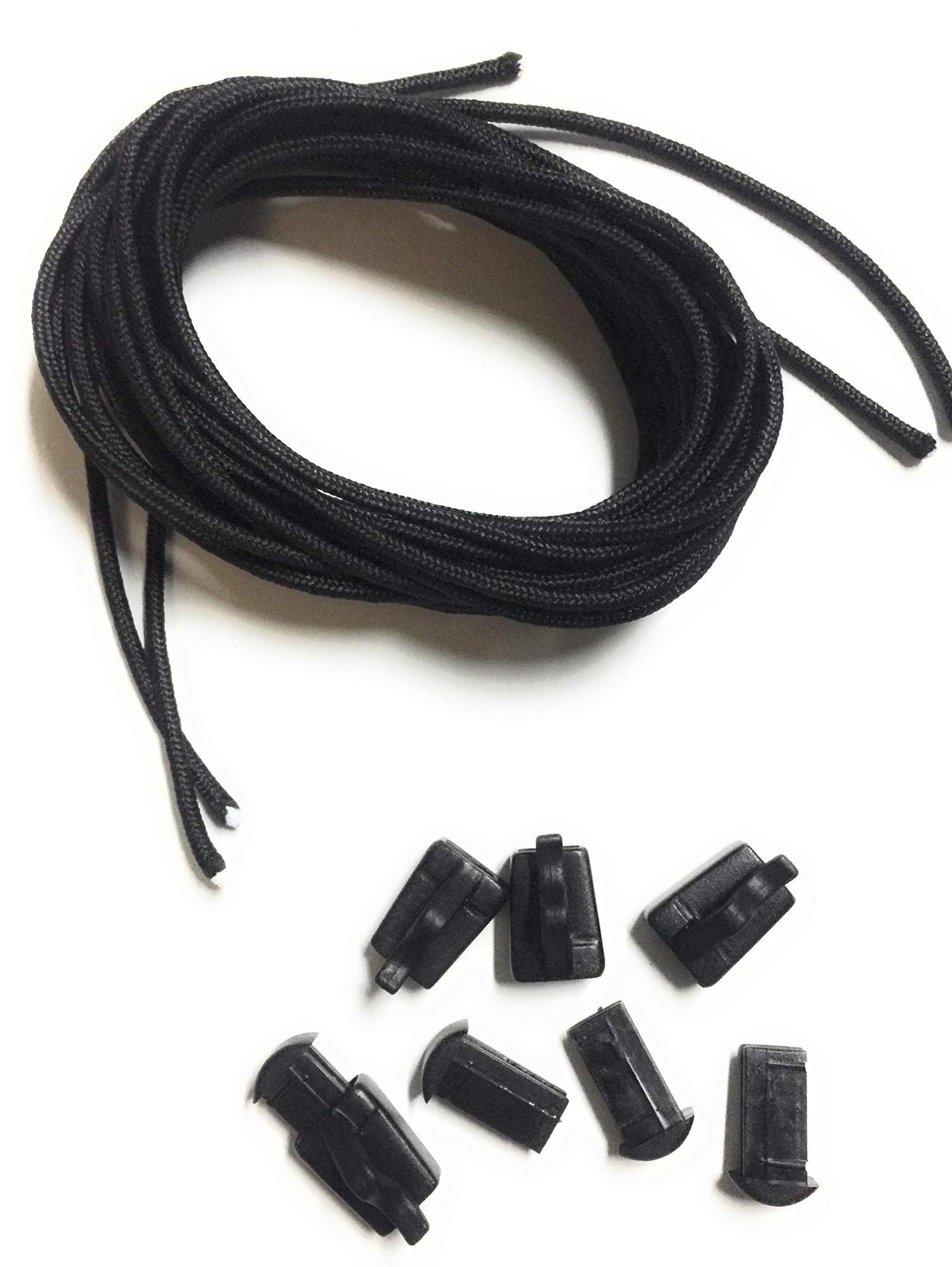 Hyperlite Replacement Wakeboard Binding Laces 4 Piece Black