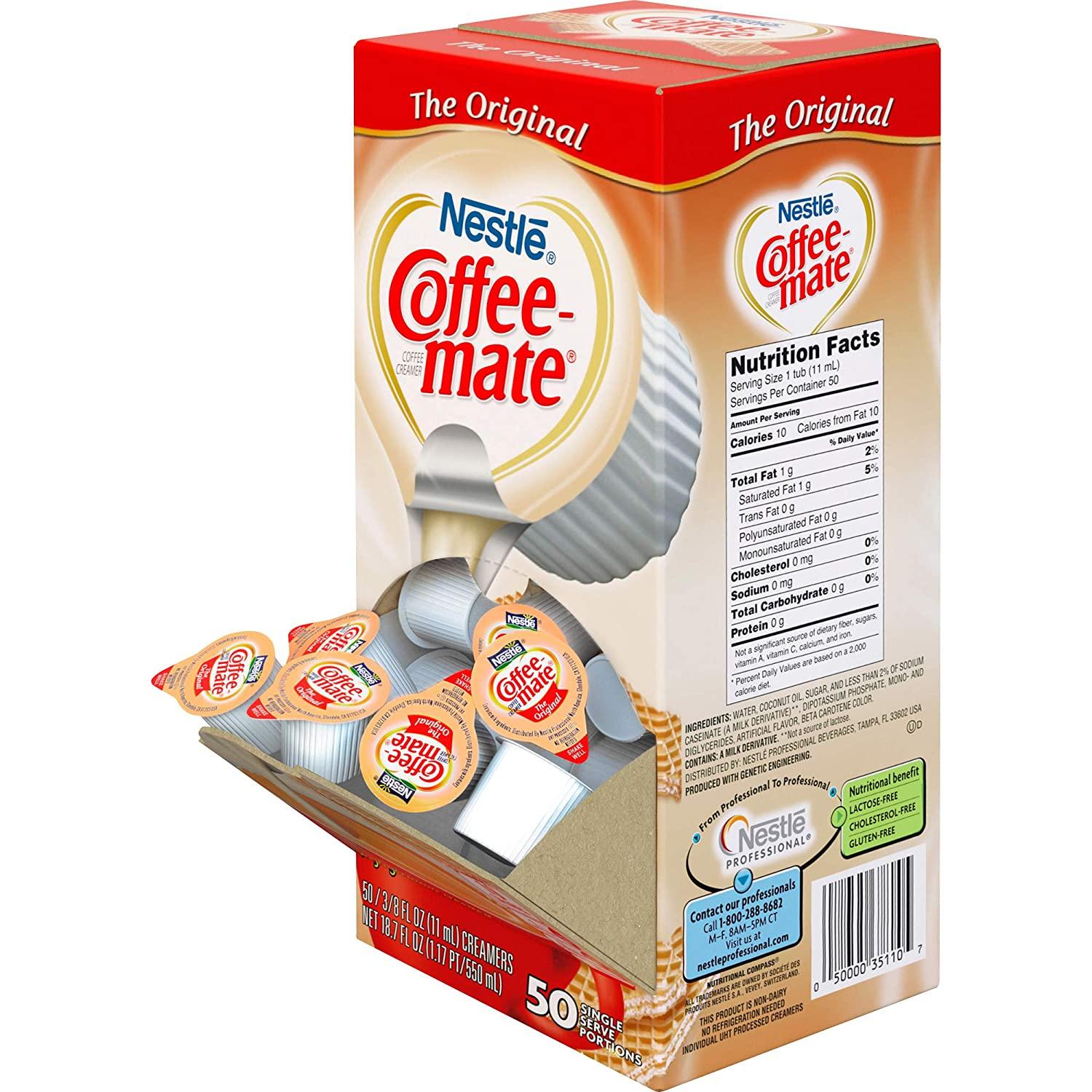 Coffee Mate Individual Creamer Nutrition Besto Blog