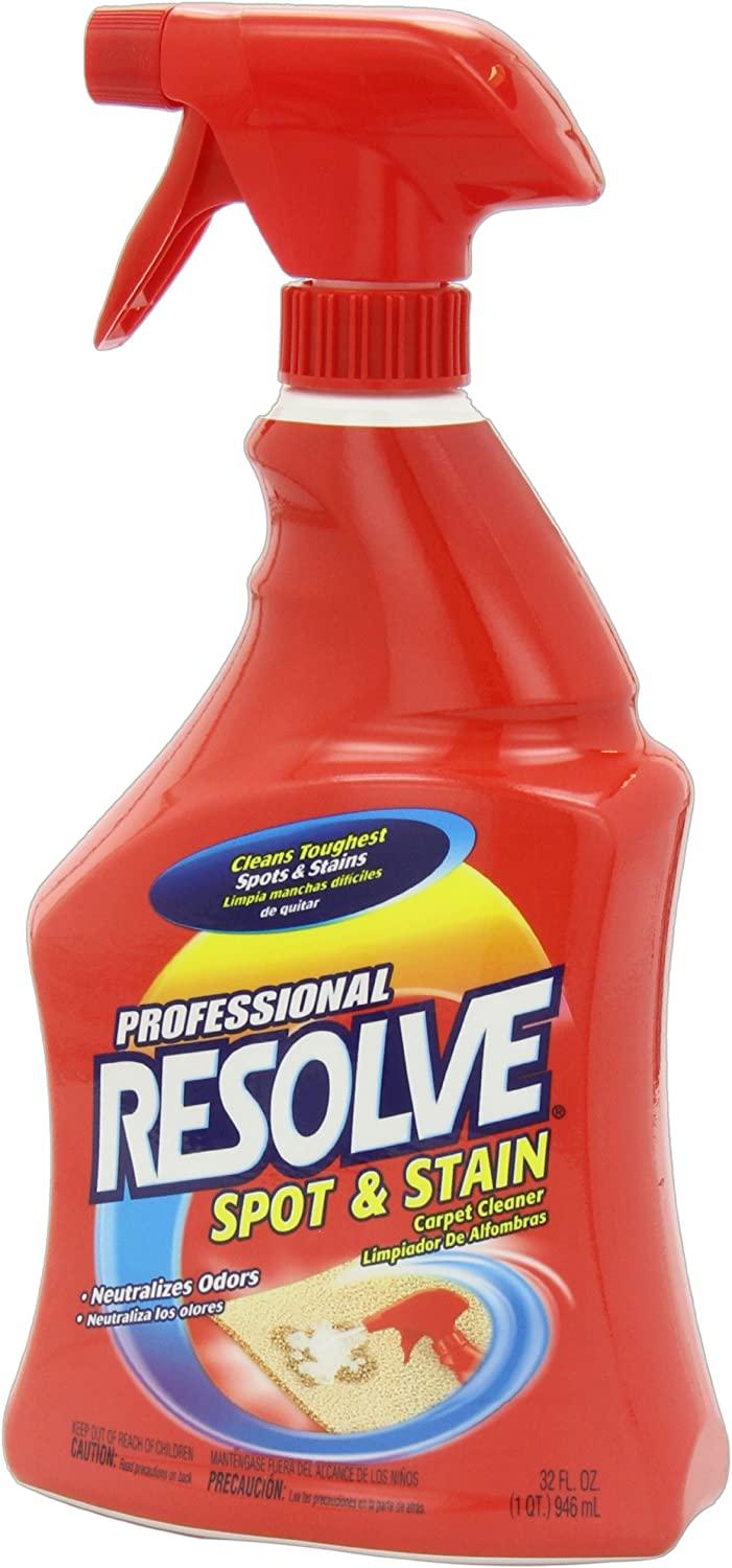 Resolve Professional Strength Spot and Stain Carpet Cleaner, Red, 32 Fl Oz (Pack of 1)