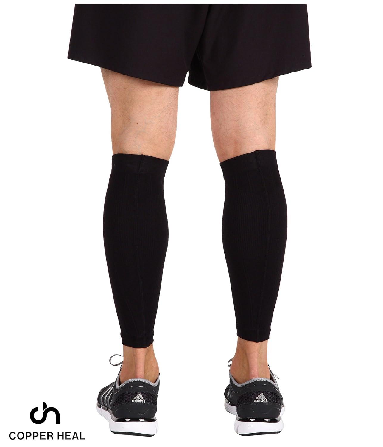 CEP - Men's THE RUN COMPRESSION CALF SLEEVES, stabilizing calf compression  sleeves for running, calf support, Black