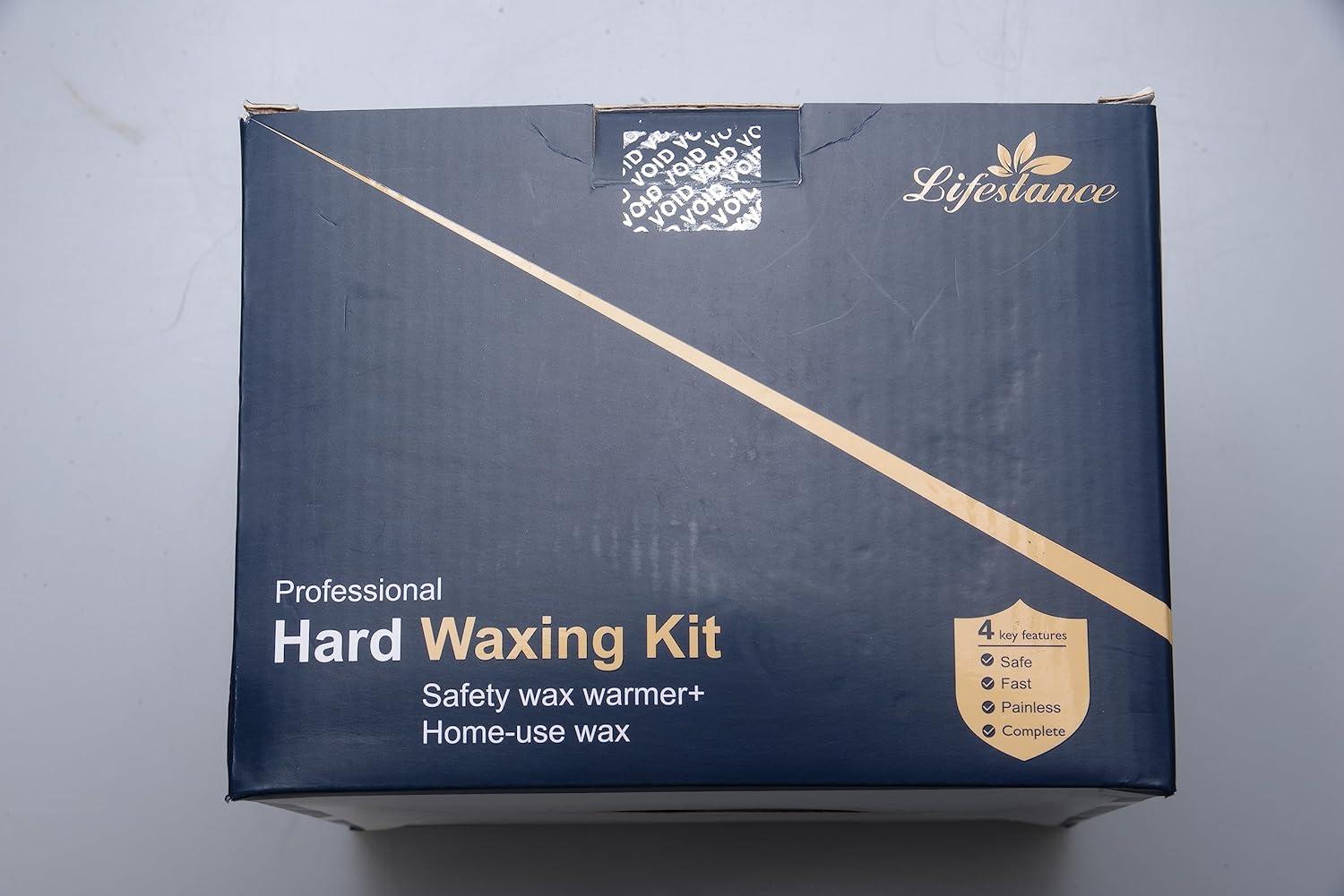 Lifestance Waxing Kit for Women 8min Heating Digital Wax Heater