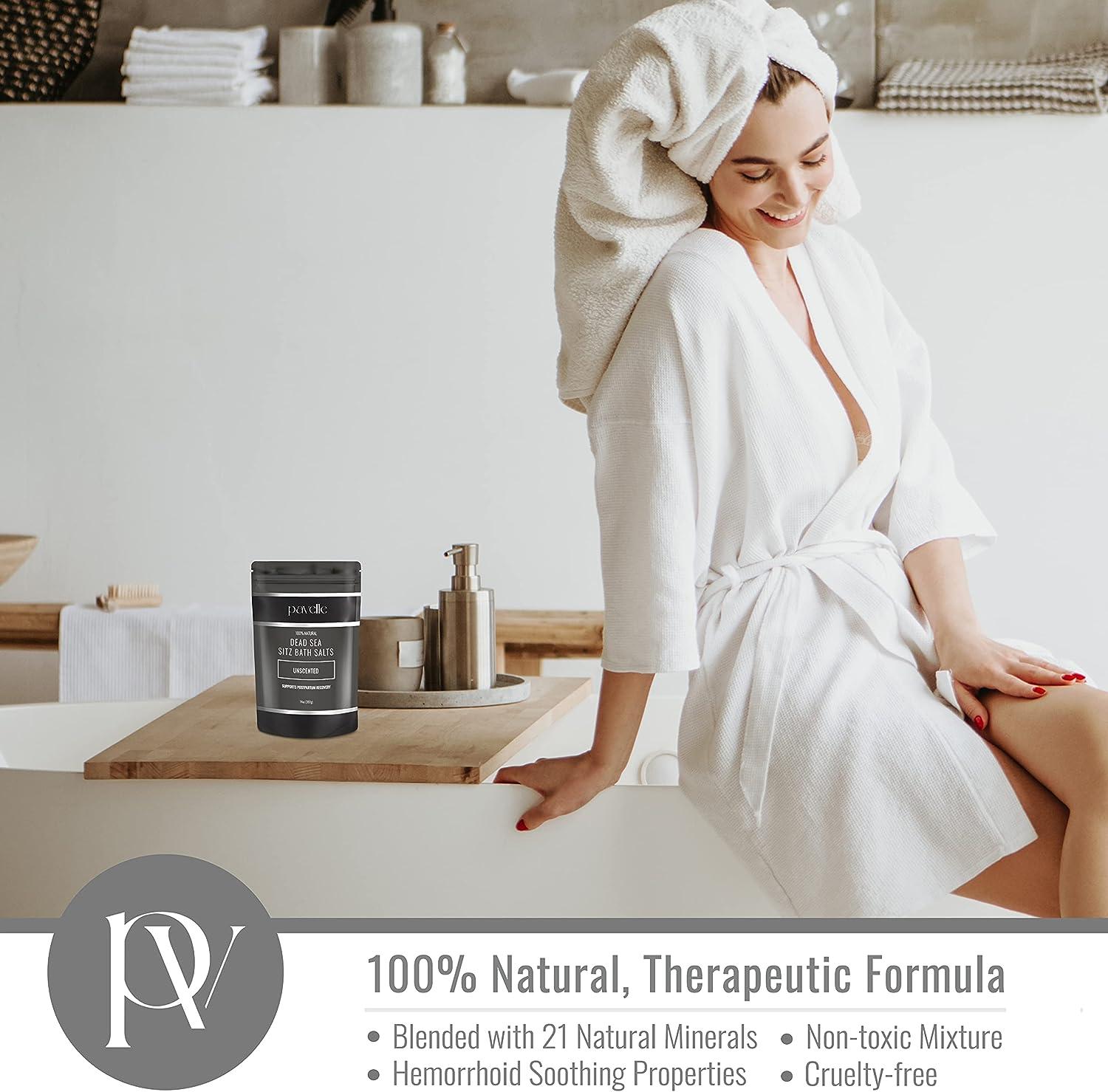 Pavelle Dead Sea Sitz Bath Salts 100 Natural Mineral Soaking Crystals