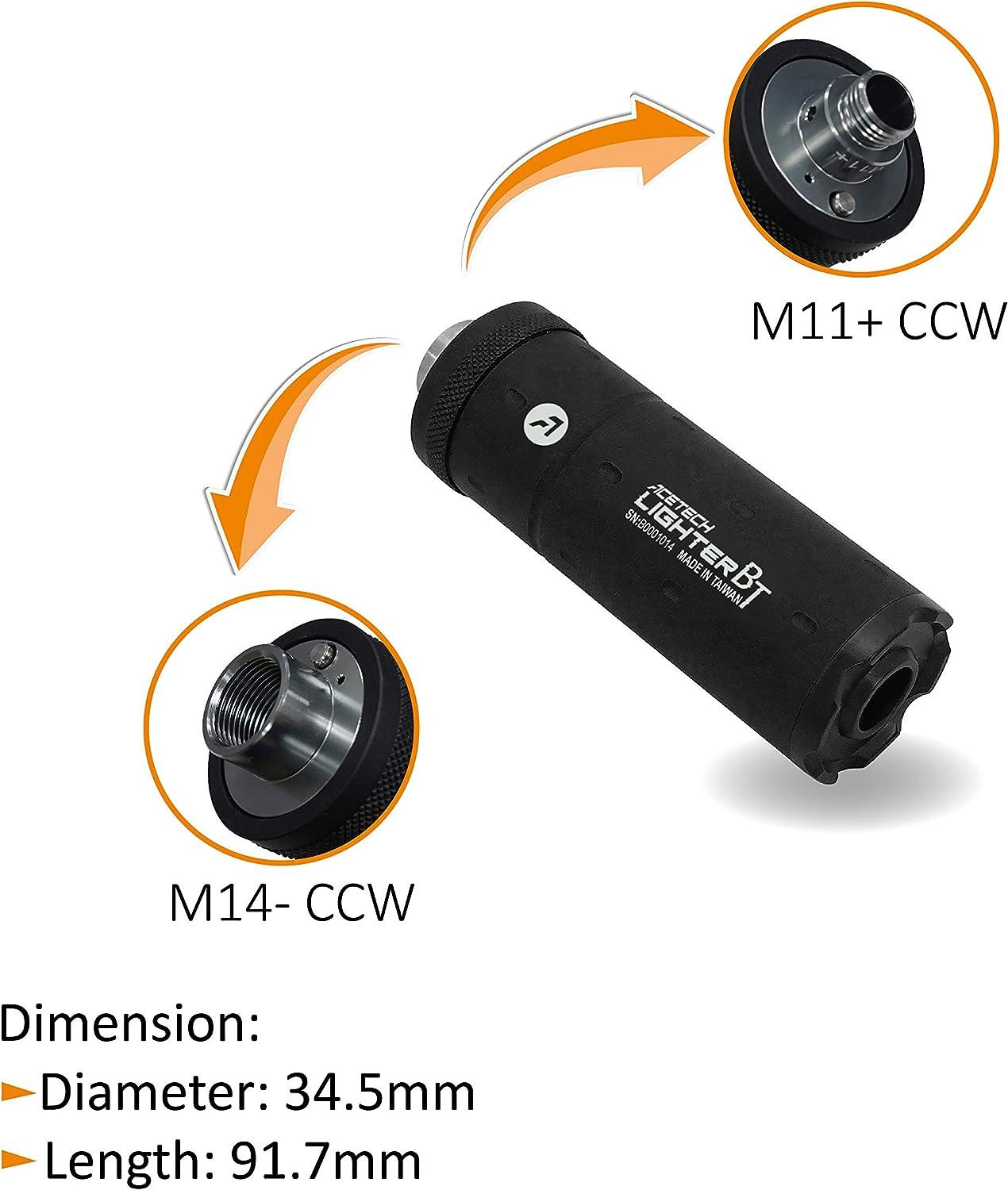ACETECH Lighter BT Airsoft Gun Tracer Unit/Chronograph
