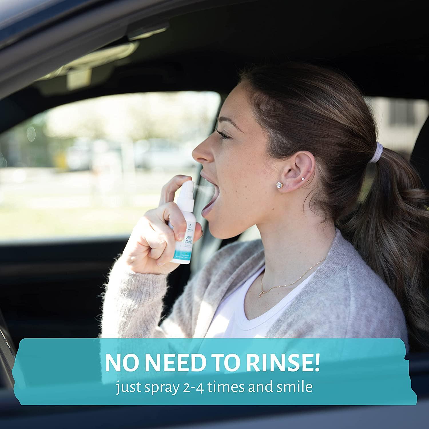 Natural Dry Mouth Moisturizing Spray Dry Gone Throat Moisturizer Helps