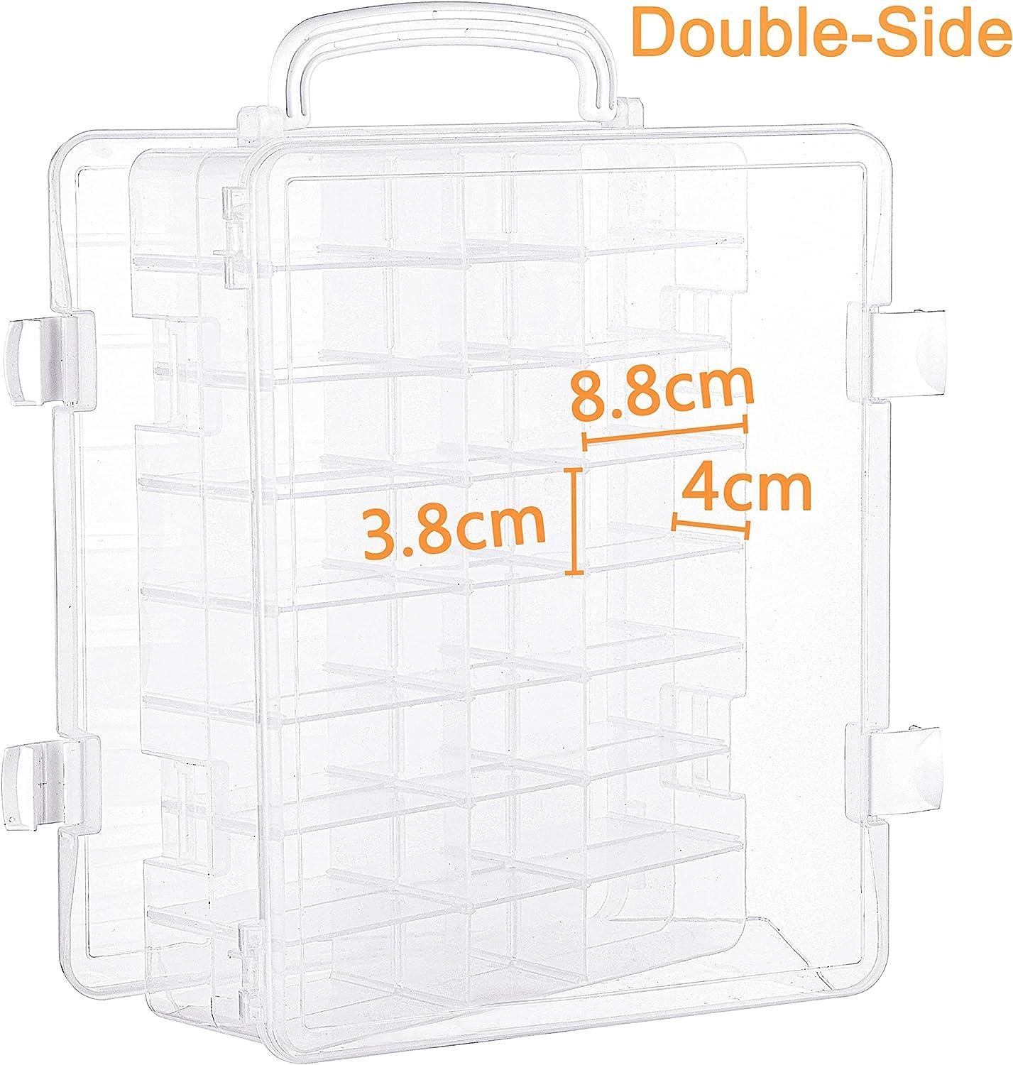 Clear Floss Dividers Embroidery Organizer Adjustable Storage