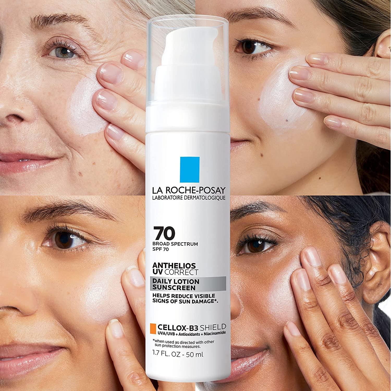 La RochePosay Anthelios UV Correct SPF 70 Sunscreen Moisturizer with