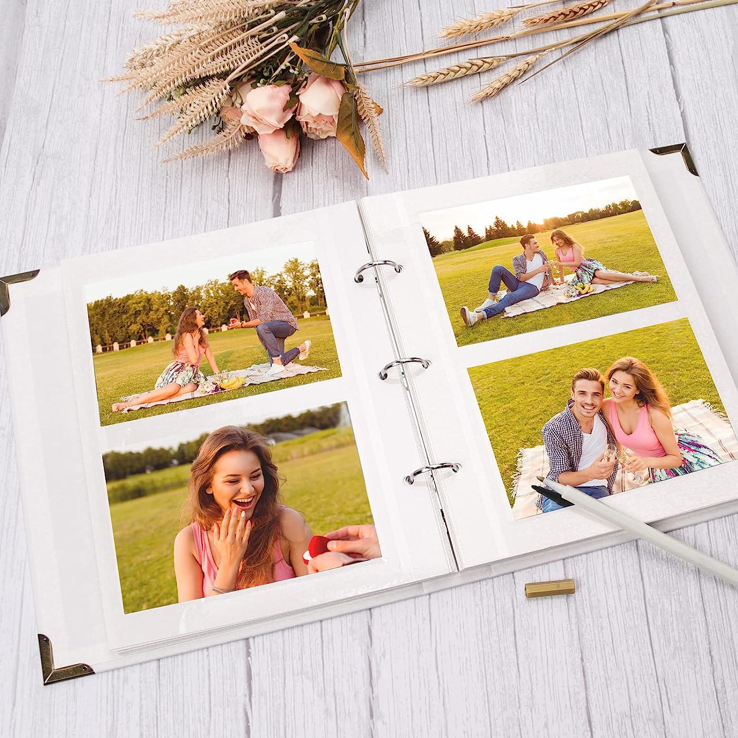 Vienrose Grand Album Photo Adhésif Scrapbooking 40 Pages Magnétiques Vienrose Grand Album Photo Adhésif Scrapbooking 40 Pages Magnétiques