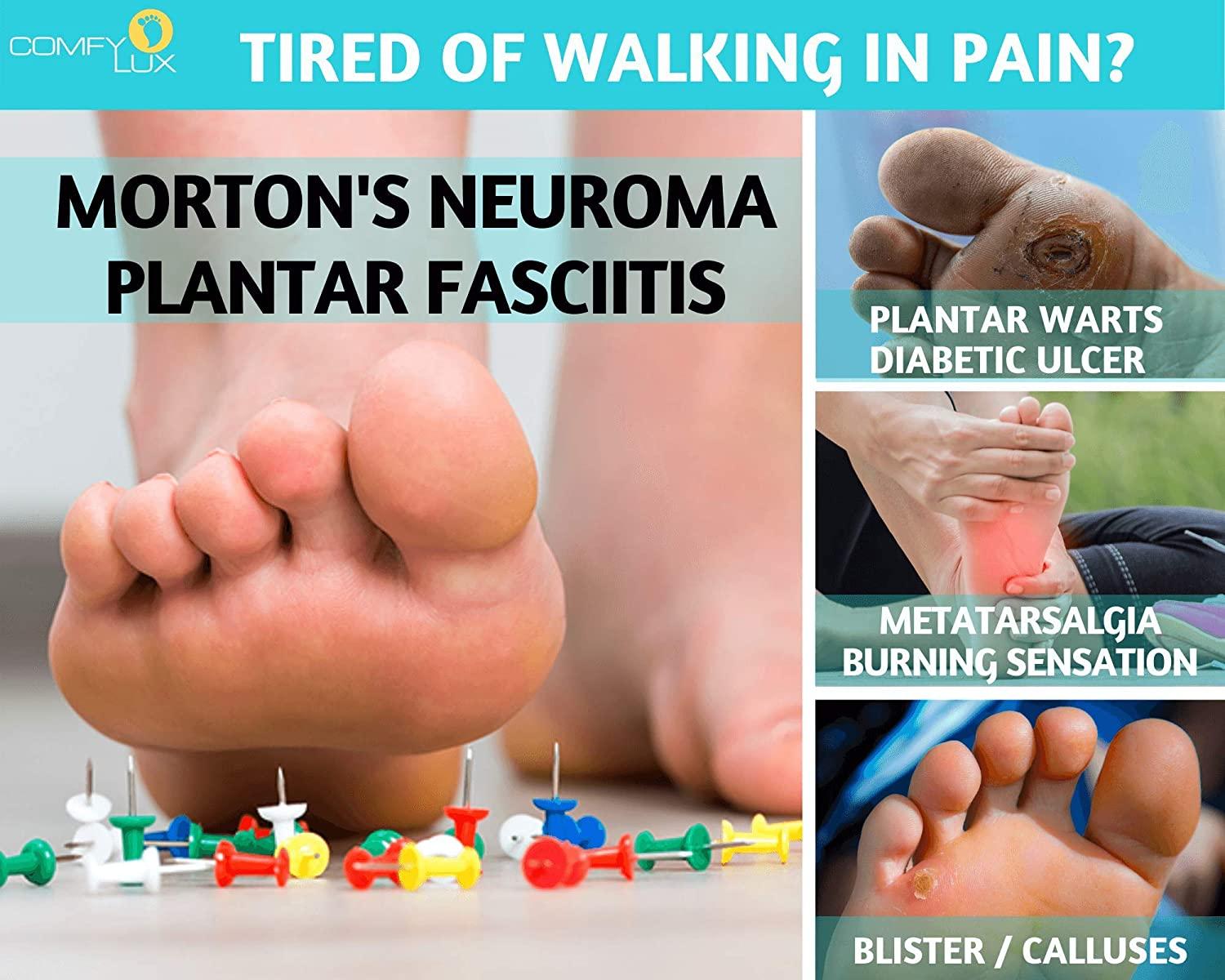 Metatarsal Pads Ball of Foot Cushions Metatarsal Pads for Women Metatarsal Pads for Men Ball