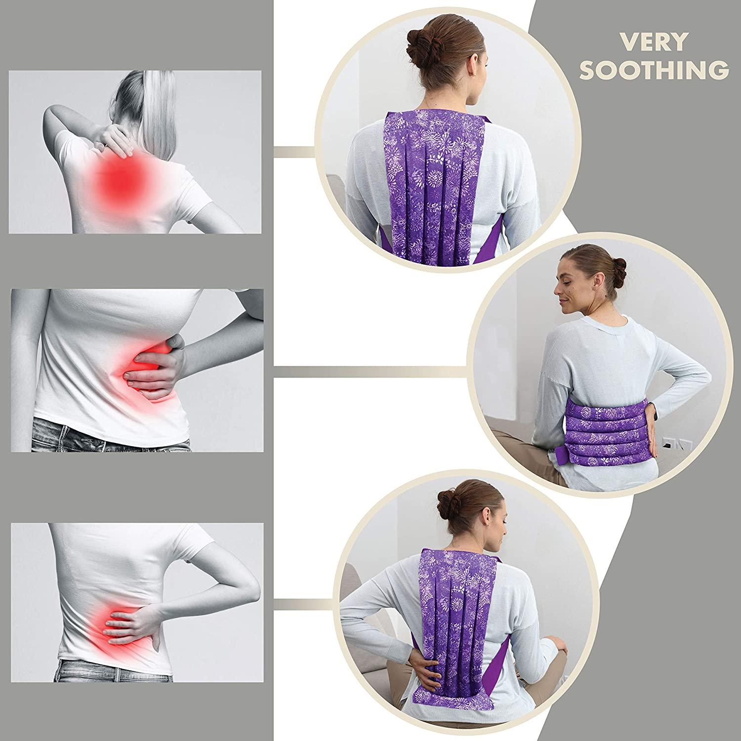 Nature Creation Microwave Heating Pad for Back & Spine Microwavable