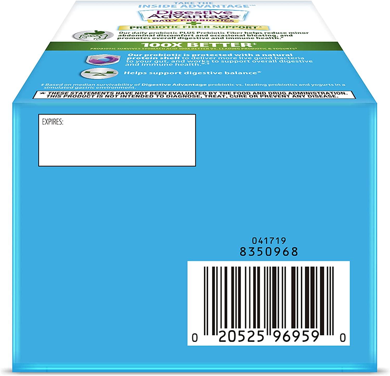 Schiff Digestive Advantage Prebiotic Fiber + Daily