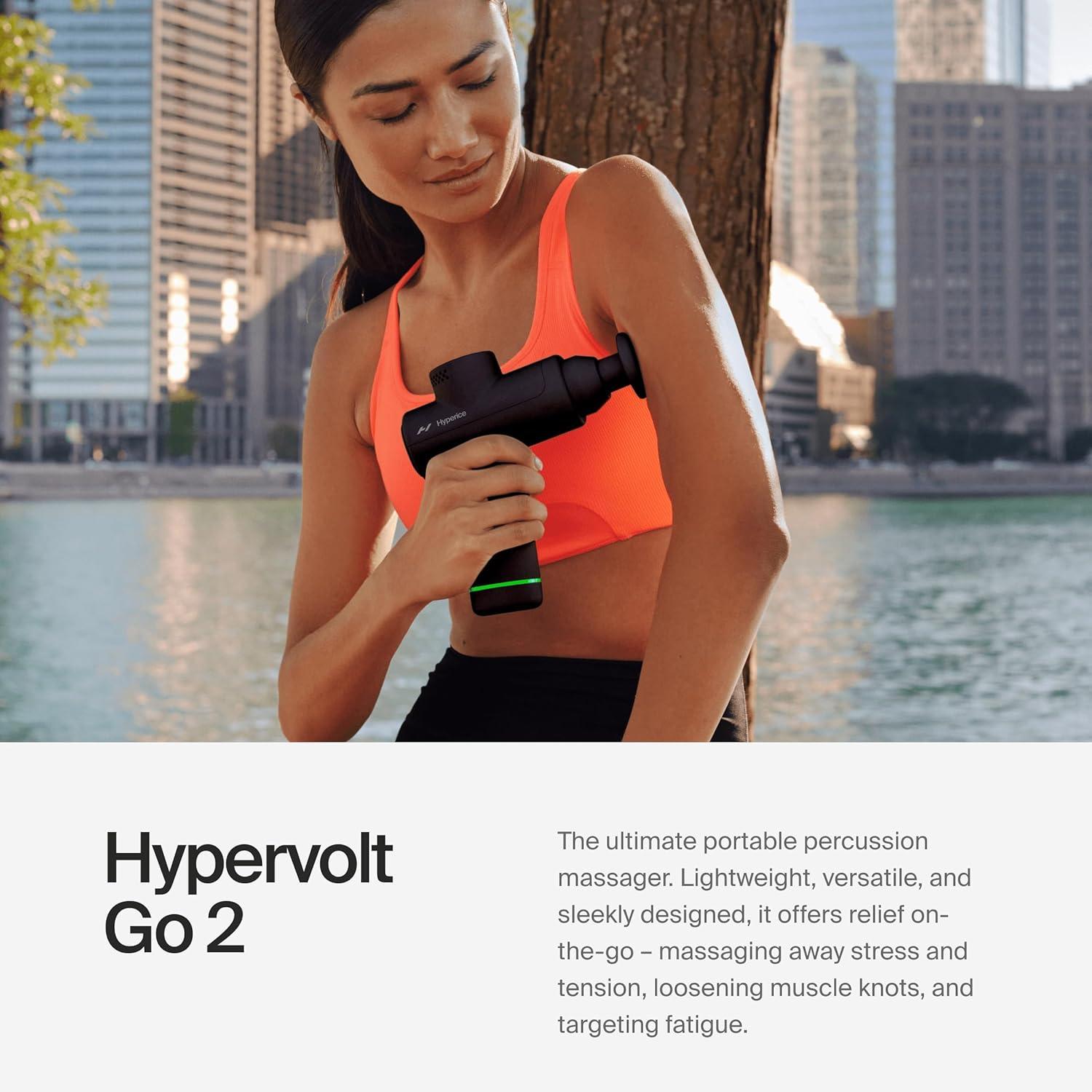 Hyperice Hypervolt 2 Pro Deep Tissue Percussion Massage Gun | Active Fitness Store - View #2
