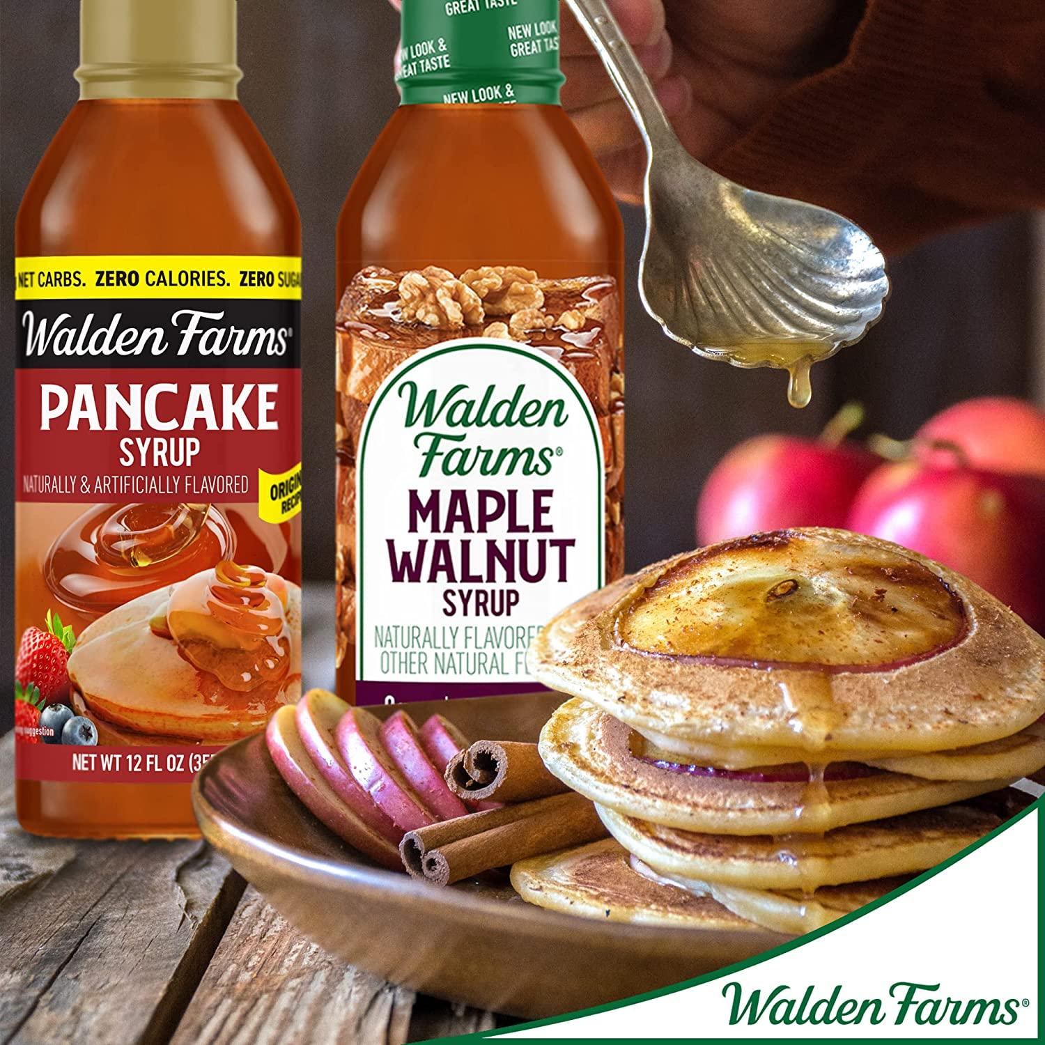 Walden Farms Variety Pack Syrups 12 oz Keto Friendly, Sugar Free, Non