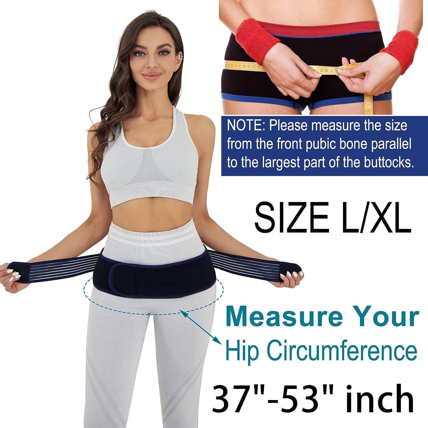 Sacroiliac Belt for Lower Back and Hip Pain Relief Maternity Pregnancy Support Sciatic Nerve