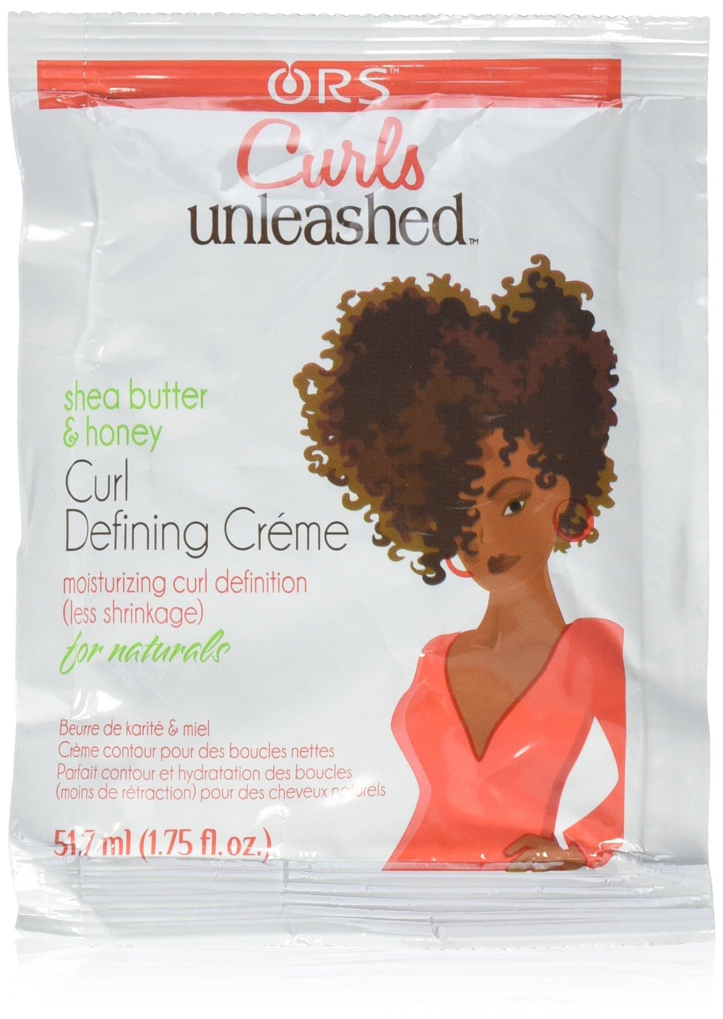 Curls Unleashed Shea Butter and Honey Curly Coil Rich Style Creme 1.75